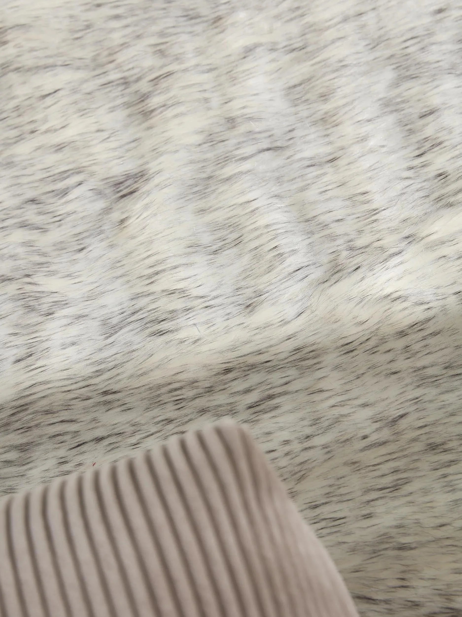 Covor Shaggy lavabil Nanuk Black/White 