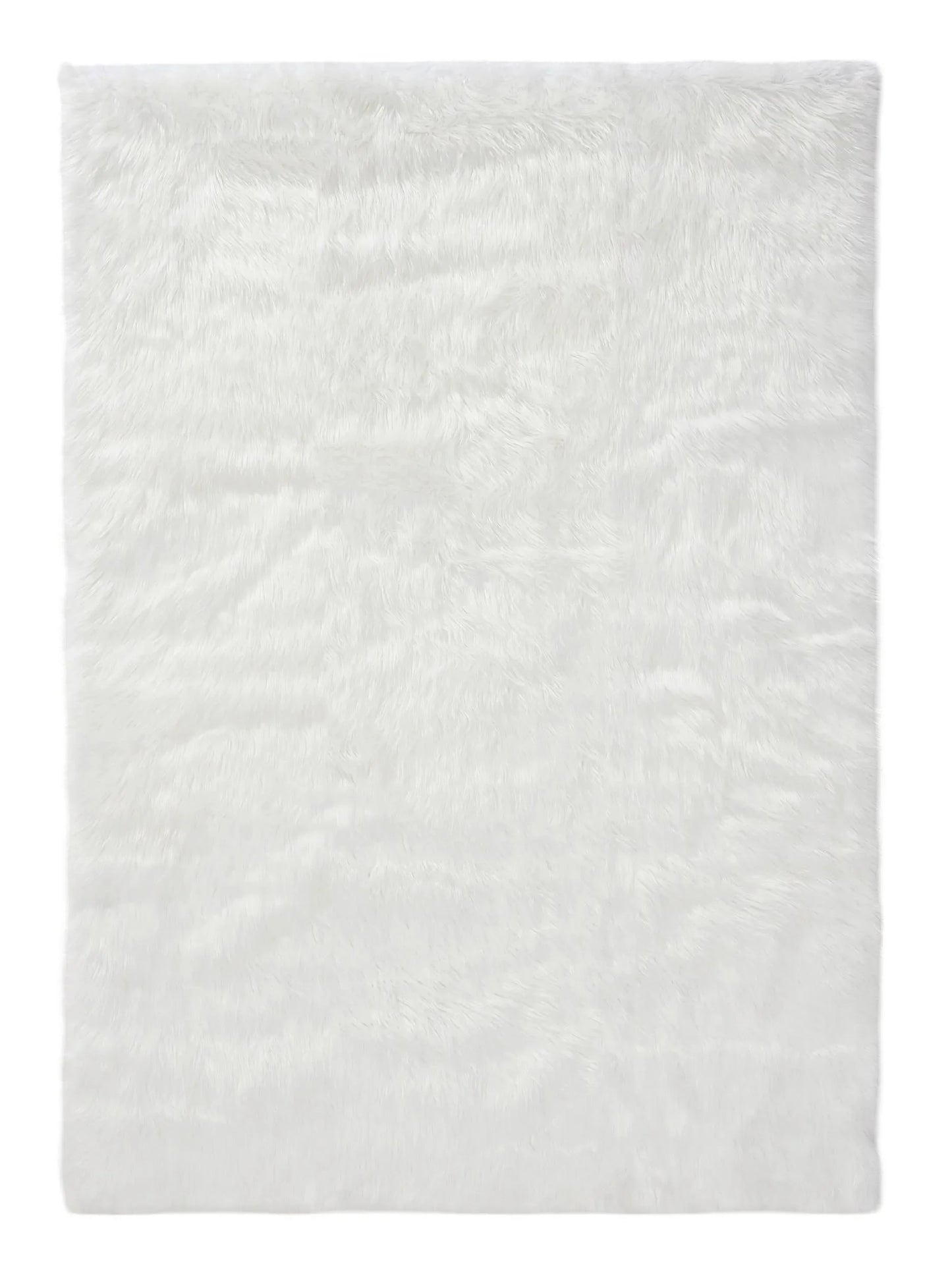 Covor Shaggy lavabil Nanuk White 