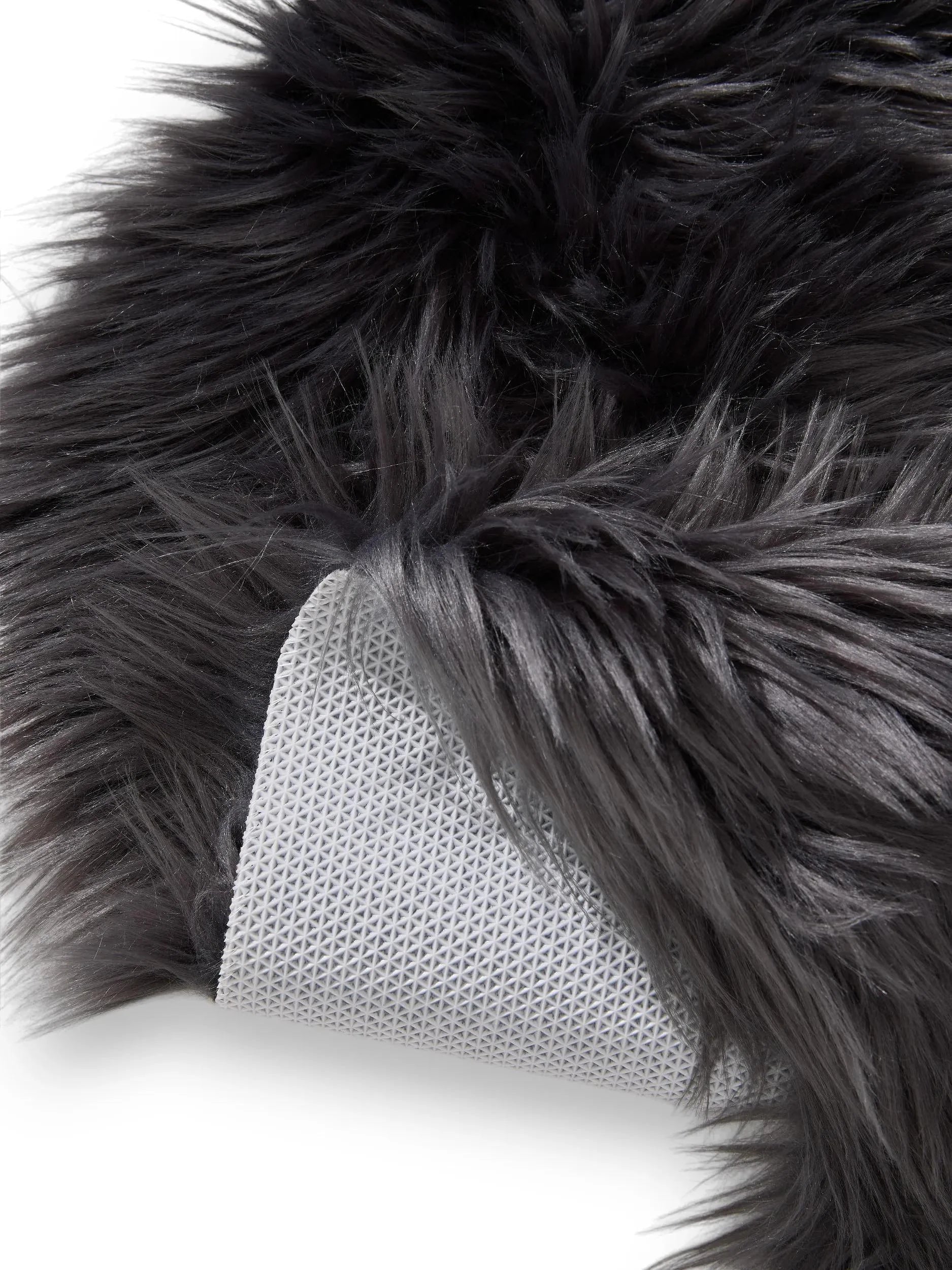 Covor Shaggy lavabil Nanuk Charcoal 