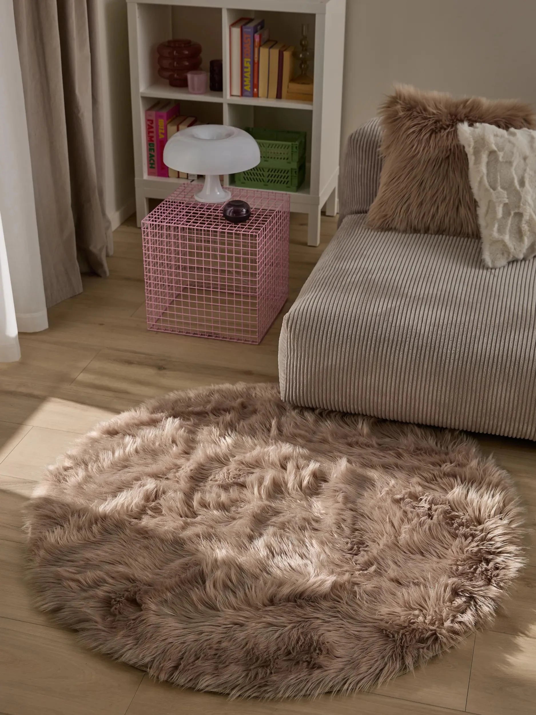 Covor Shaggy lavabil Nanuk Beige 