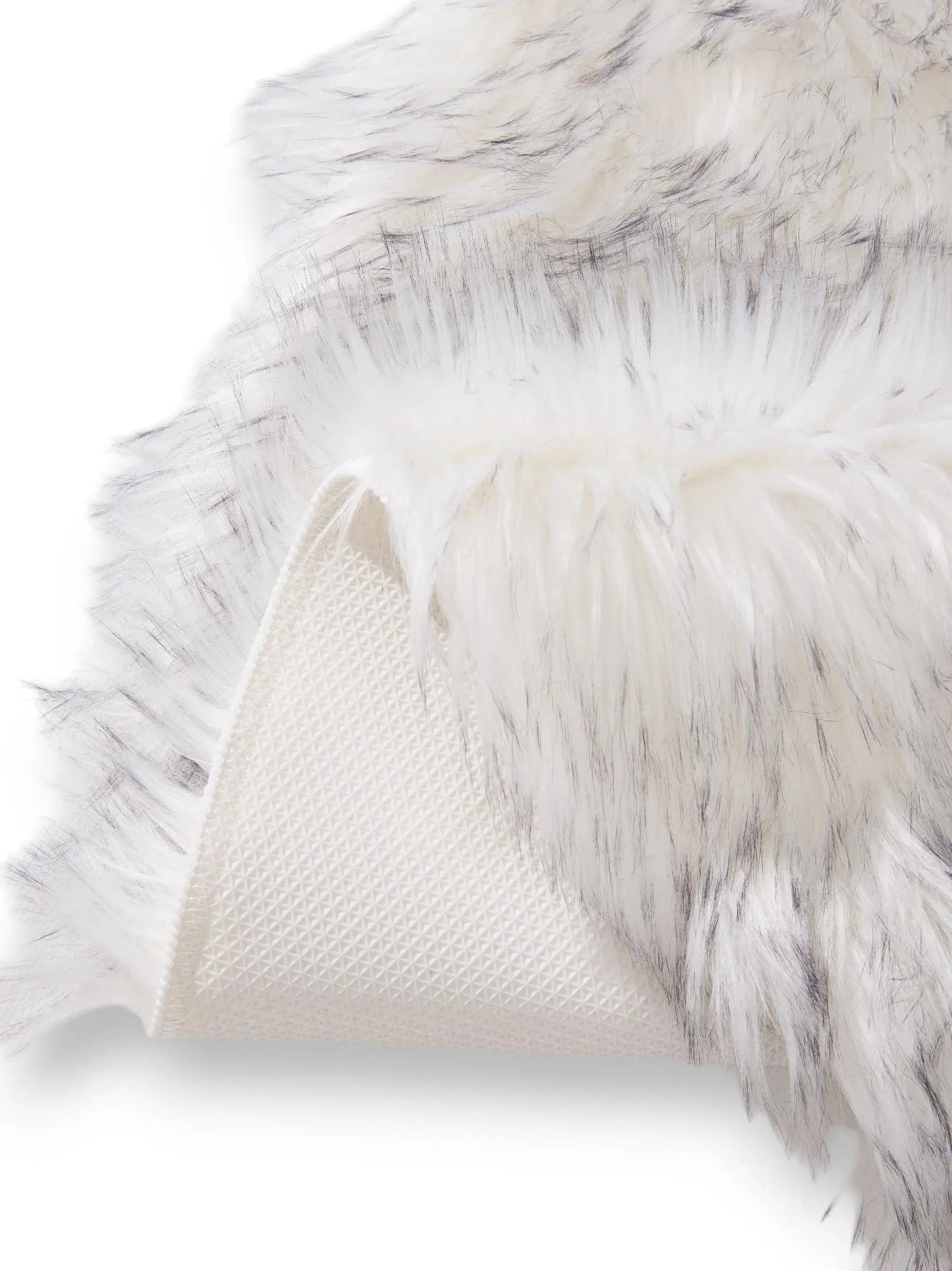 Covor Shaggy lavabil Nanuk Black/White 