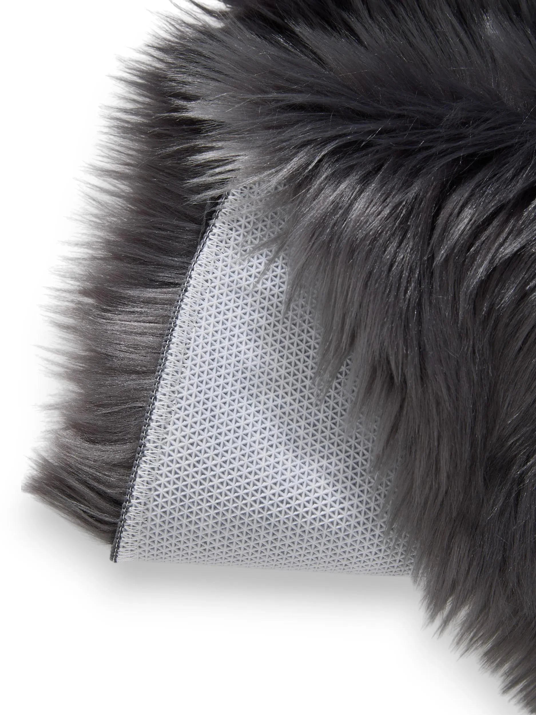 Covor Shaggy lavabil Nanuk Charcoal 