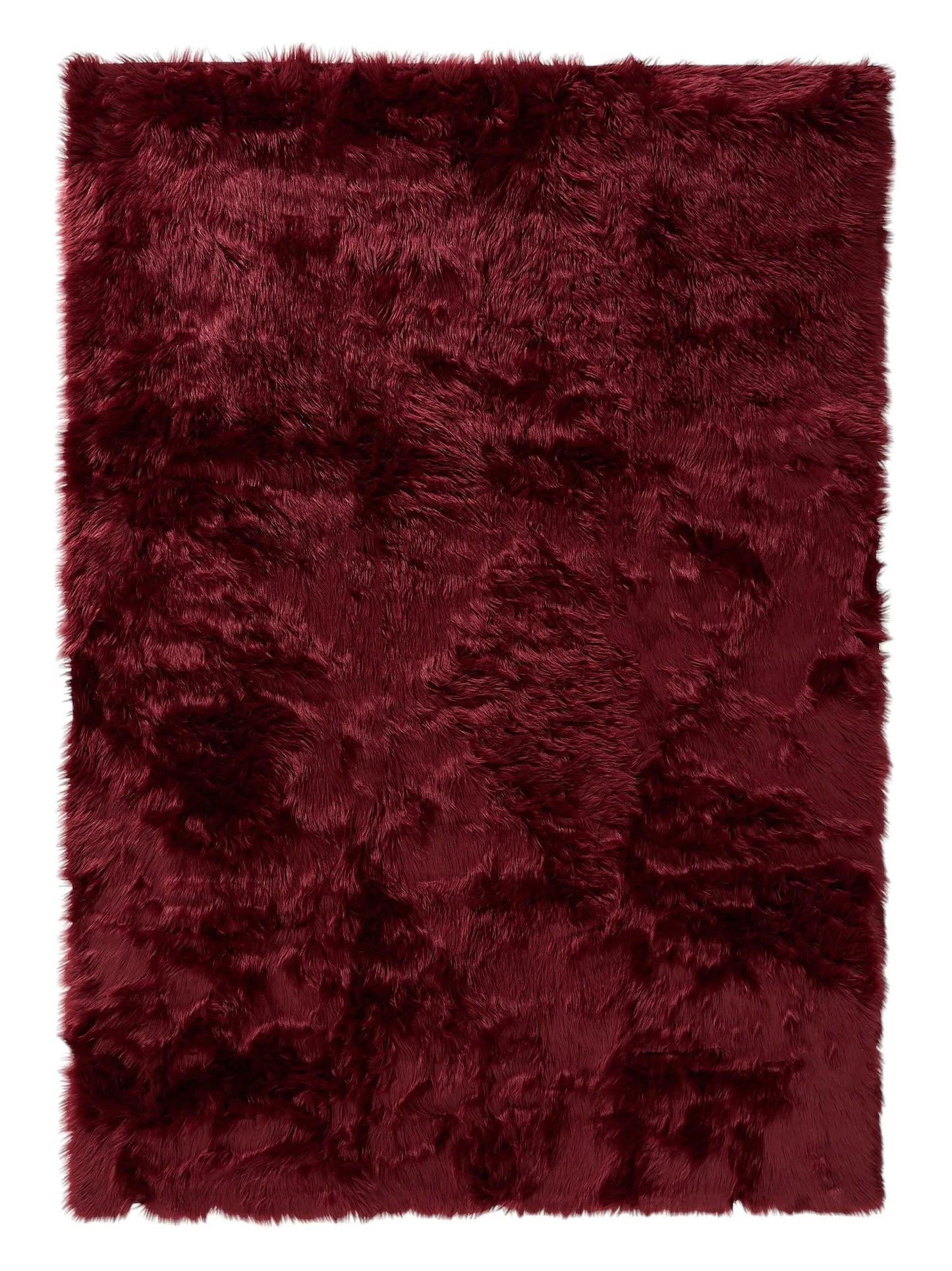 Covor Shaggy lavabil Nanuk Bordeaux