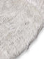 Covor Shaggy lavabil Nanuk Black/White