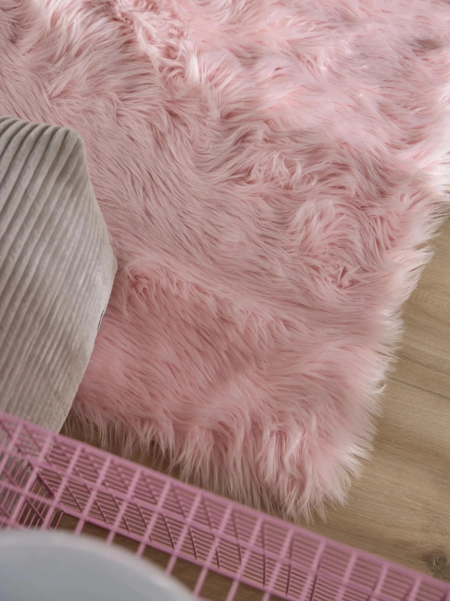 Covor Shaggy lavabil Nanuk Pink