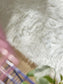 Covor Shaggy lavabil Nanuk White