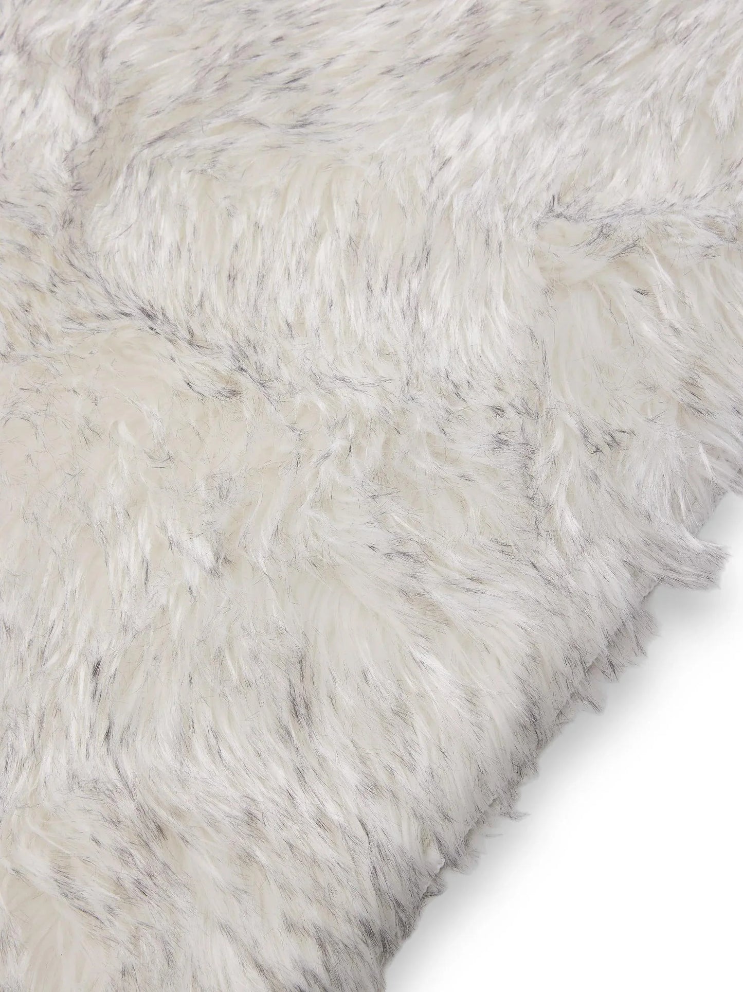 Covor Shaggy lavabil Nanuk Black/White