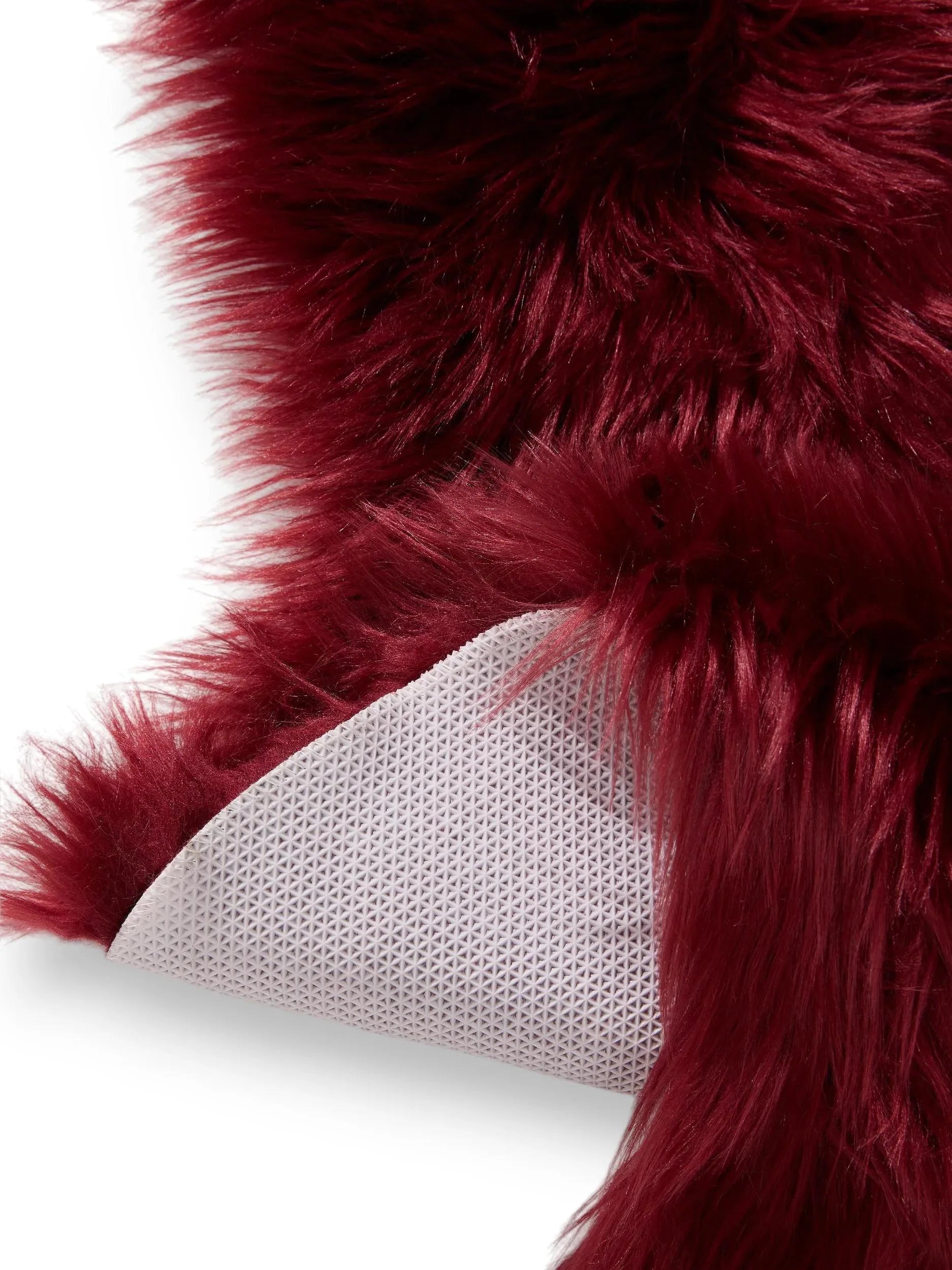 Covor Shaggy lavabil Nanuk Bordeaux