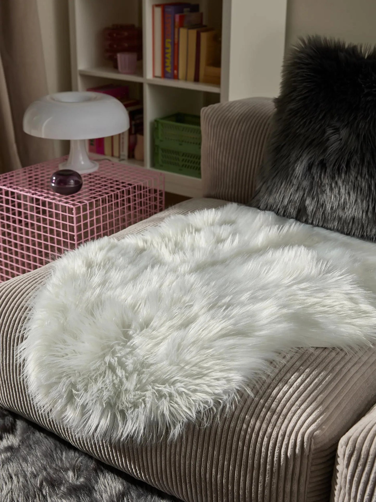 Imitație blană Nanuk White