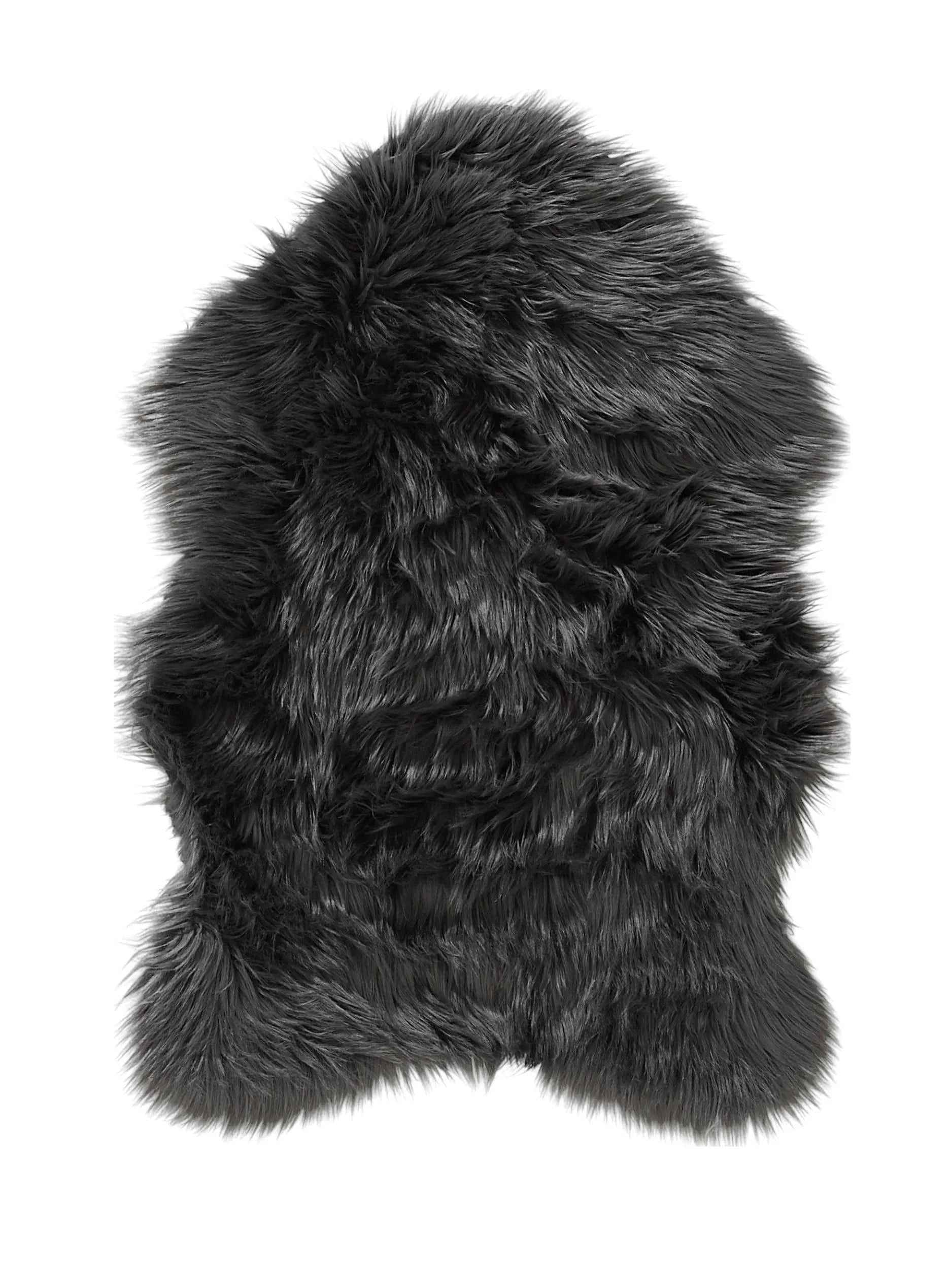 Covor Shaggy lavabil Nanuk Charcoal 