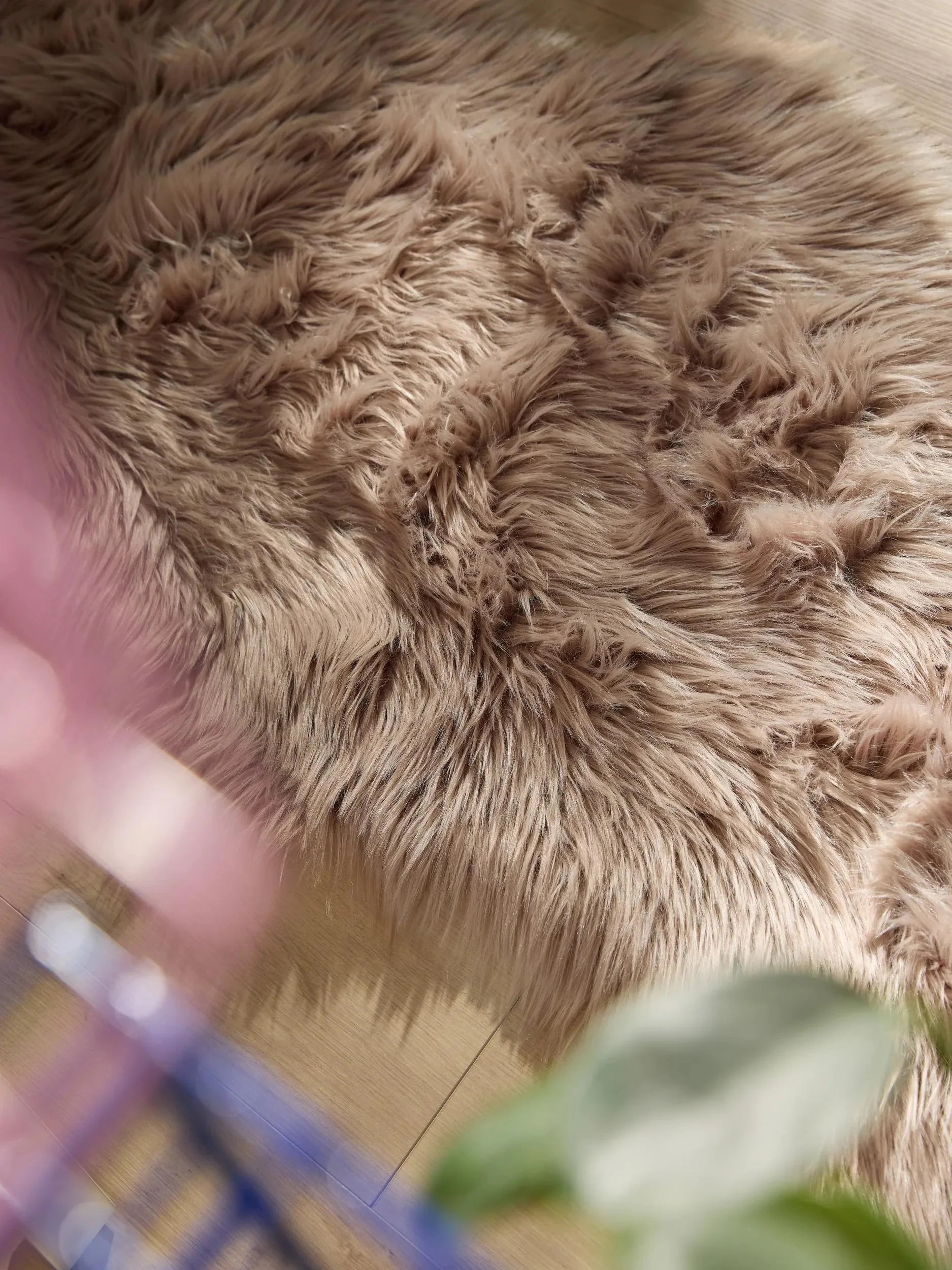 Covor Shaggy lavabil Nanuk Beige