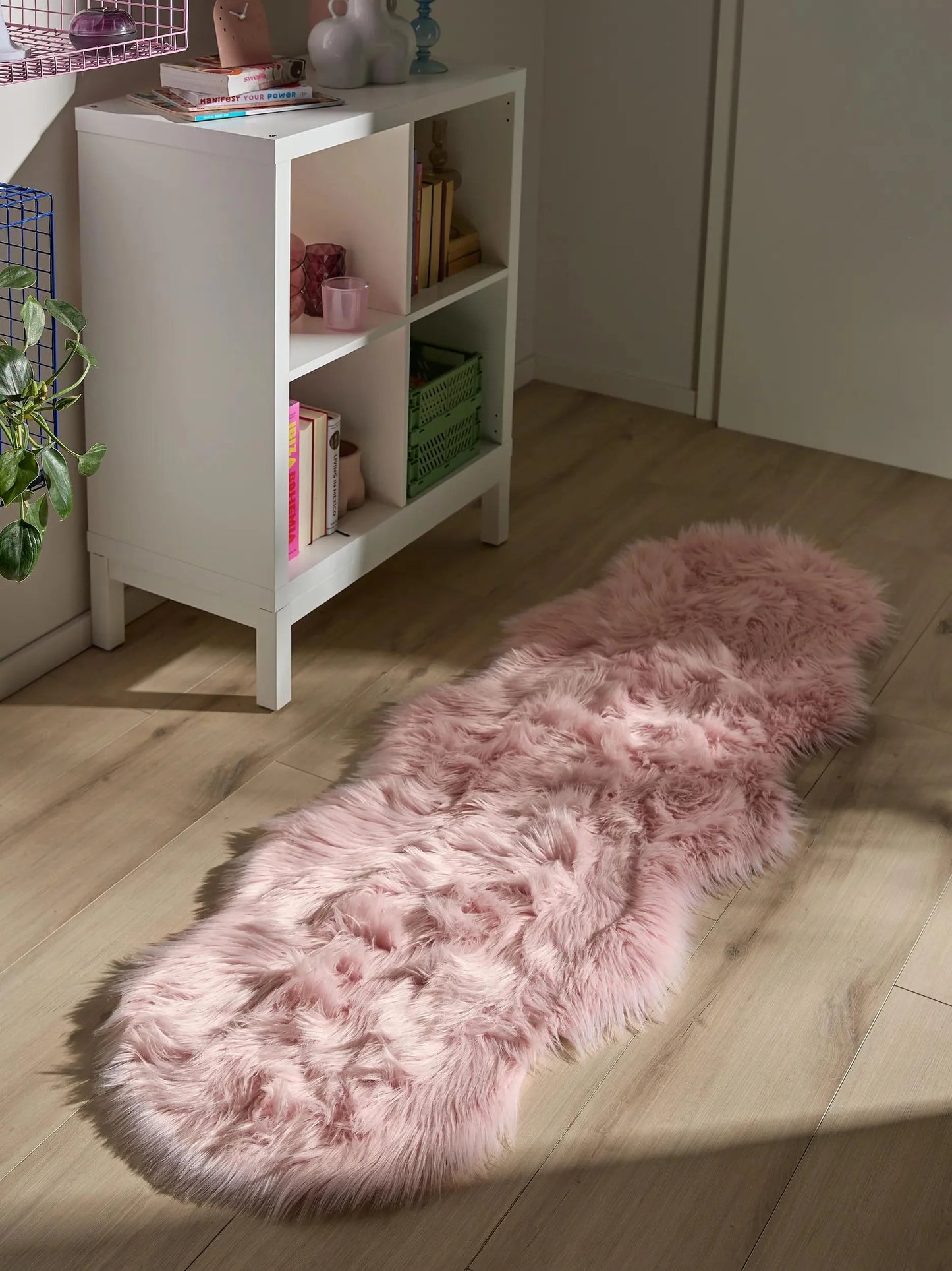 Covor Shaggy lavabil Nanuk Pink