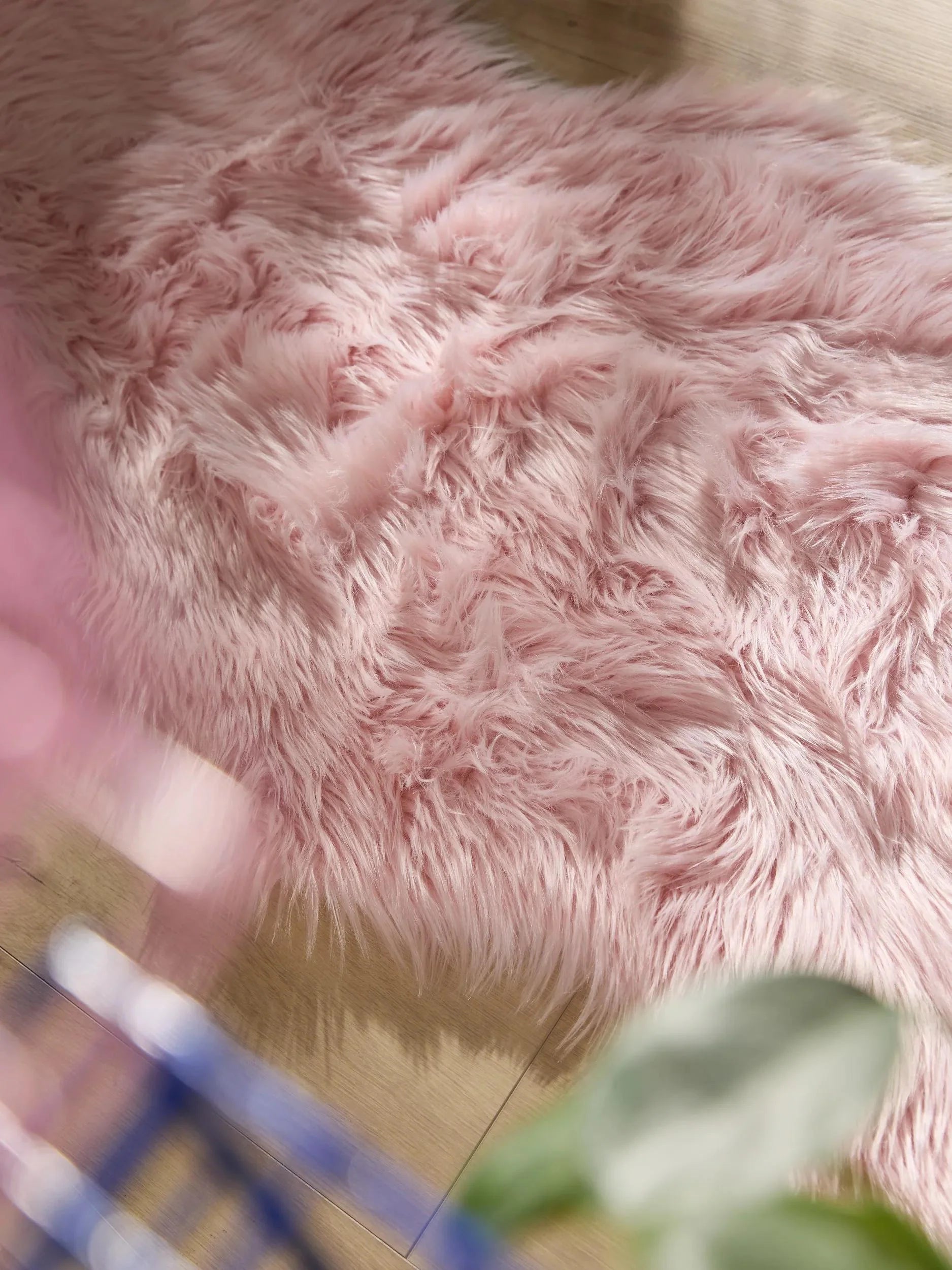 Covor Shaggy lavabil Nanuk Pink