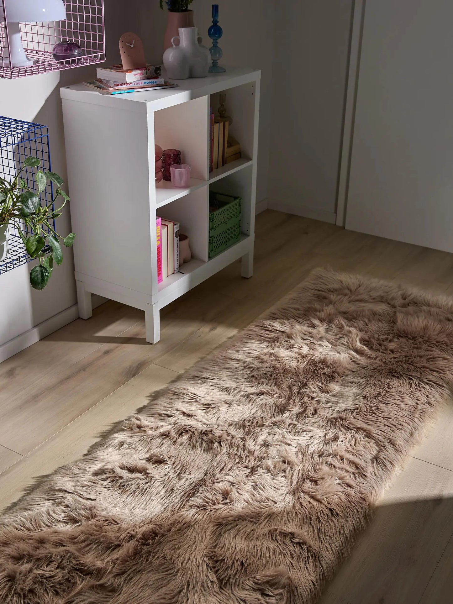 Covor Shaggy lavabil Nanuk Beige
