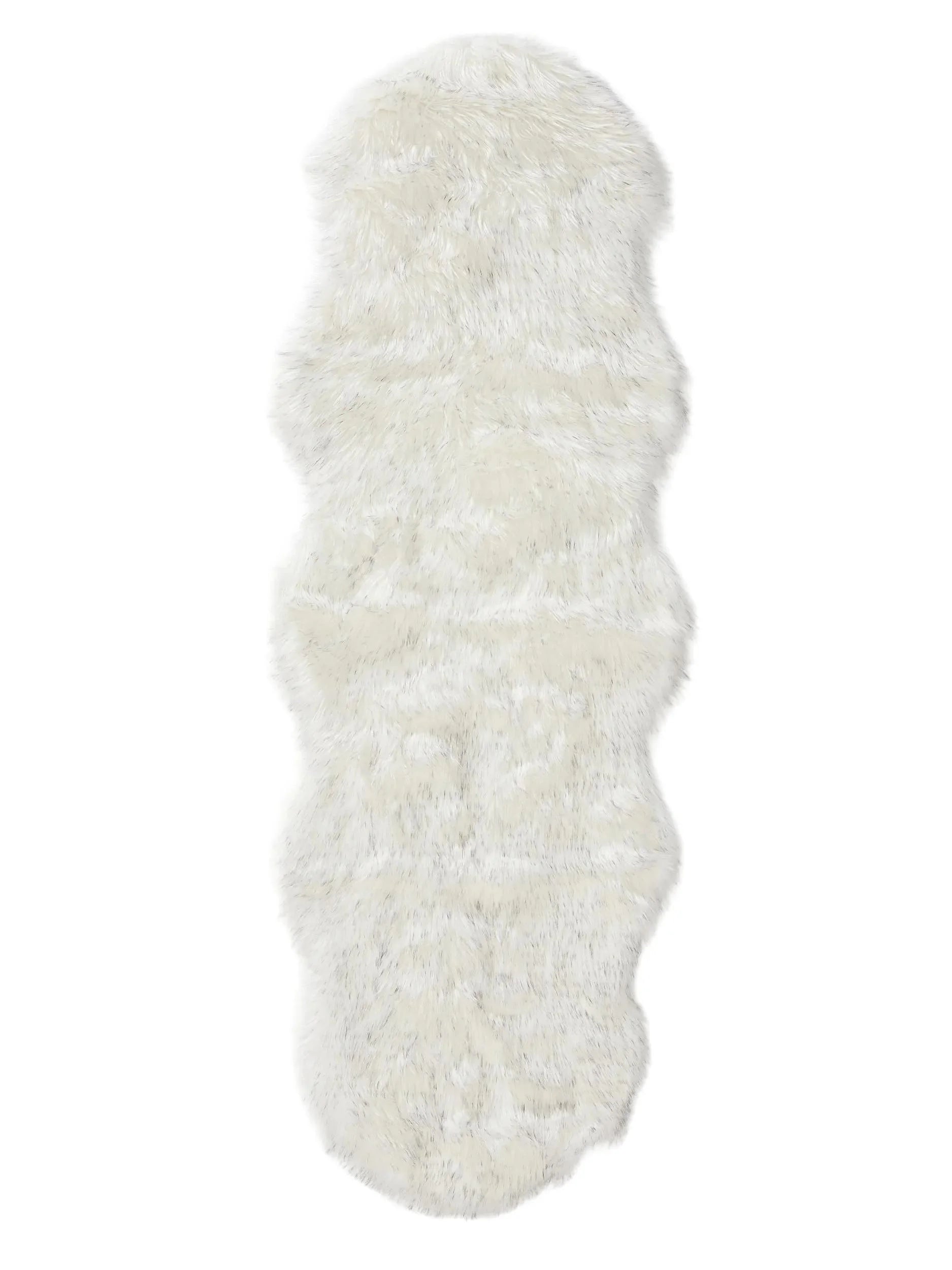 Covor Shaggy lavabil Nanuk Black/White