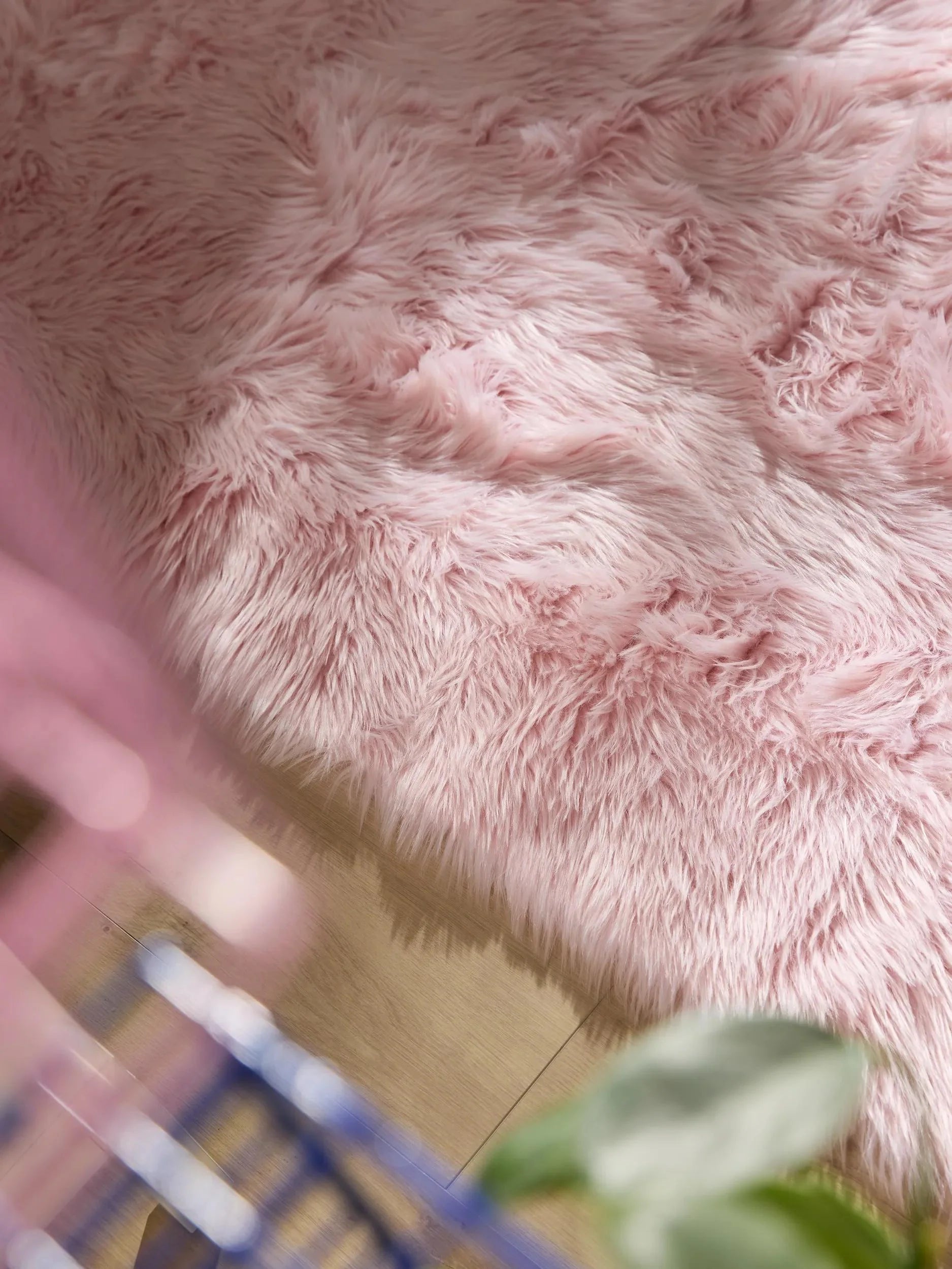 Covor Shaggy lavabil Nanuk Pink