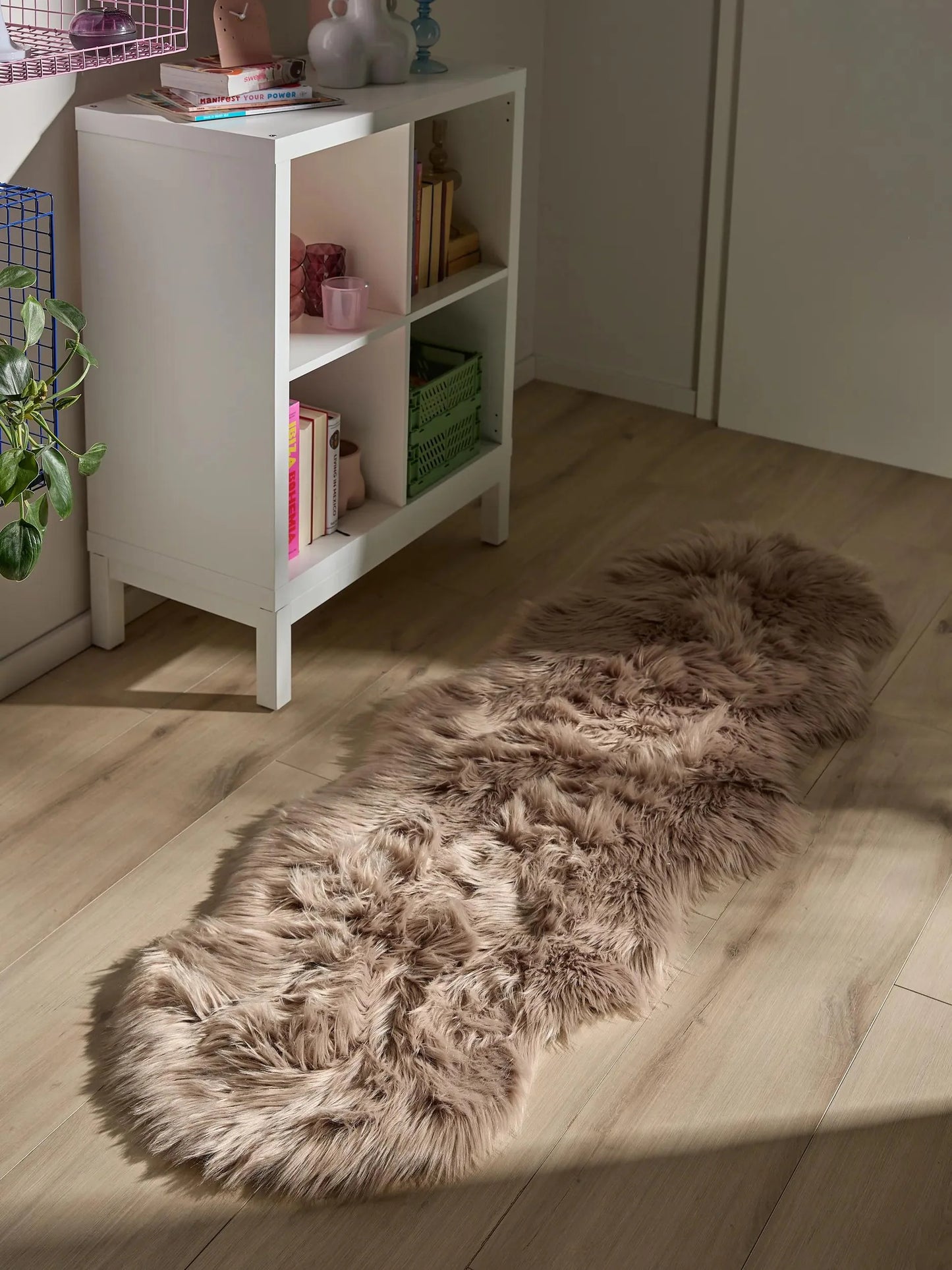 Covor Shaggy lavabil Nanuk Beige