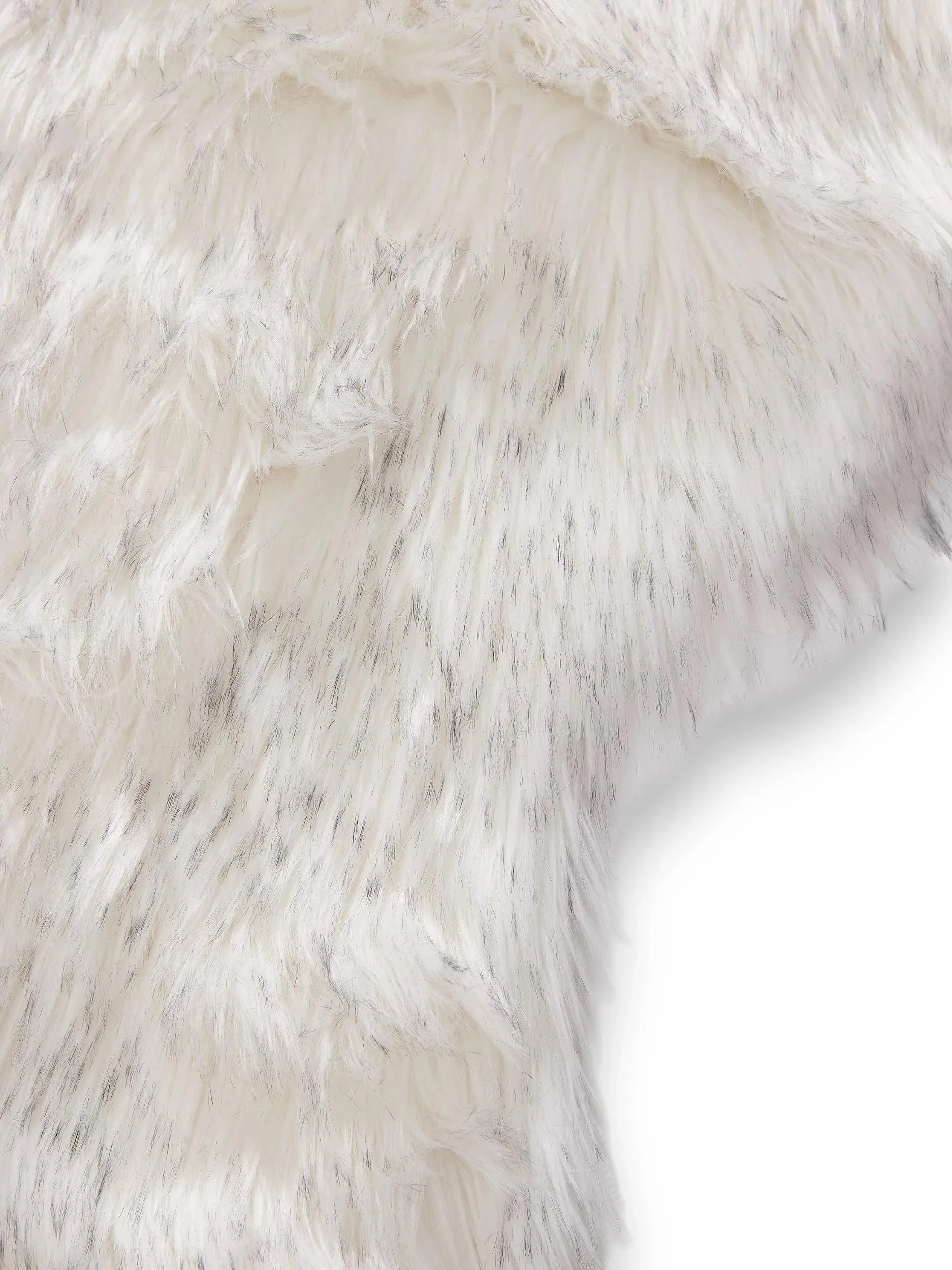 Covor Shaggy lavabil Nanuk Black/White