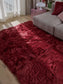 Covor Shaggy lavabil Nanuk Bordeaux