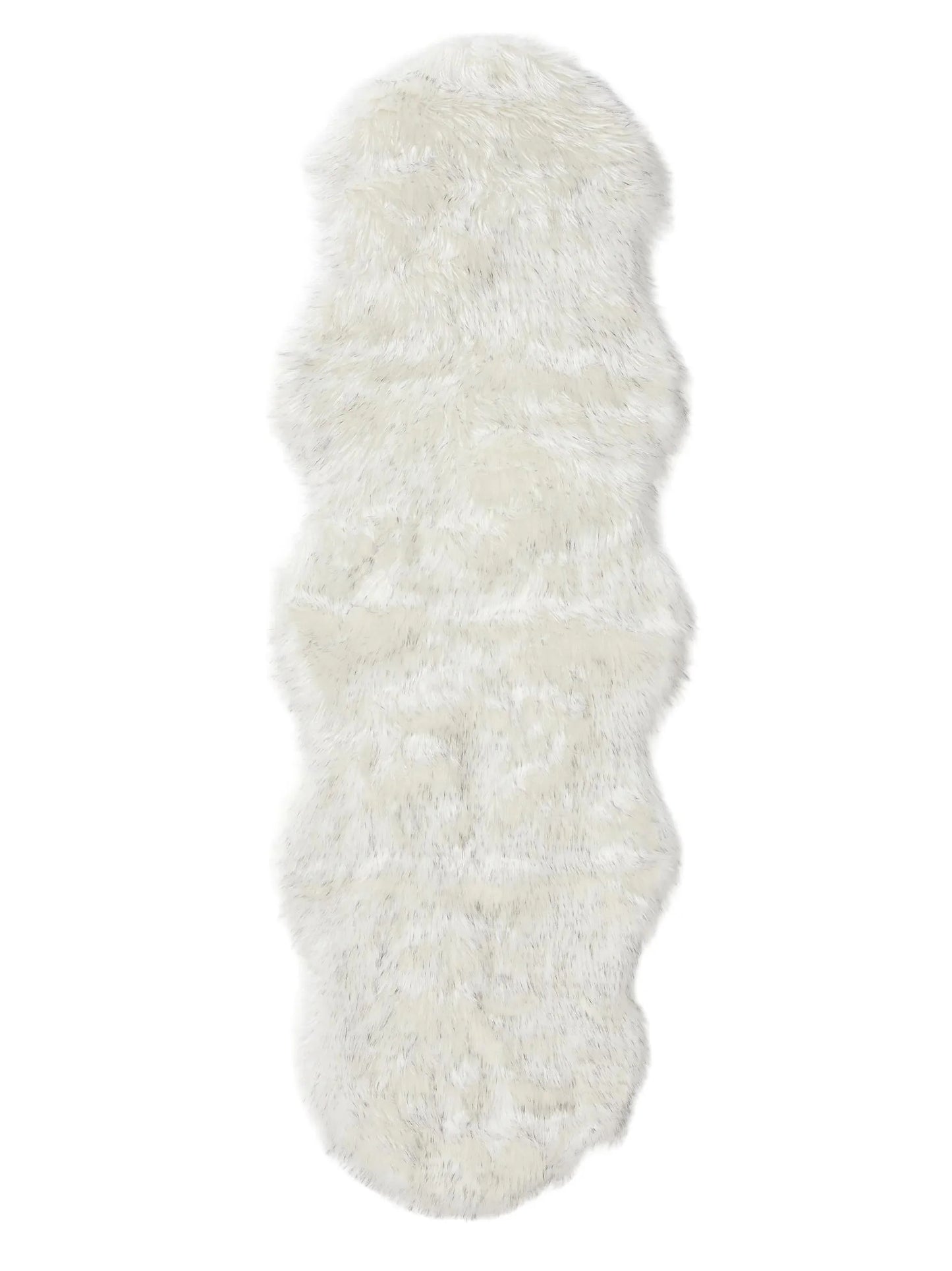 Covor Shaggy lavabil Nanuk Black/White