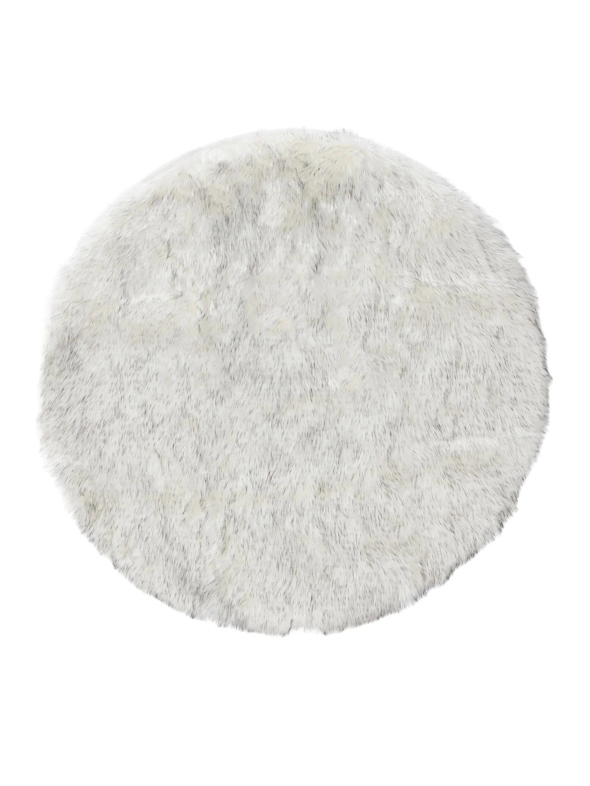 Covor Shaggy lavabil Nanuk Black/White 