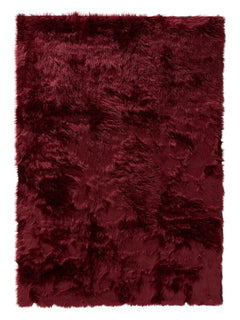 Covor Shaggy lavabil Nanuk Bordeaux