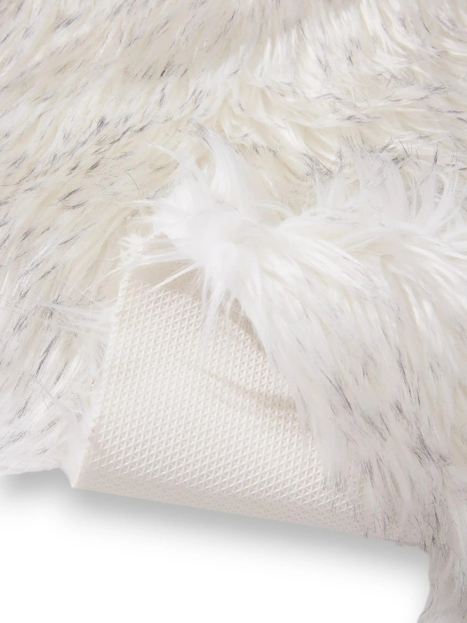 Covor Shaggy lavabil Nanuk Black/White