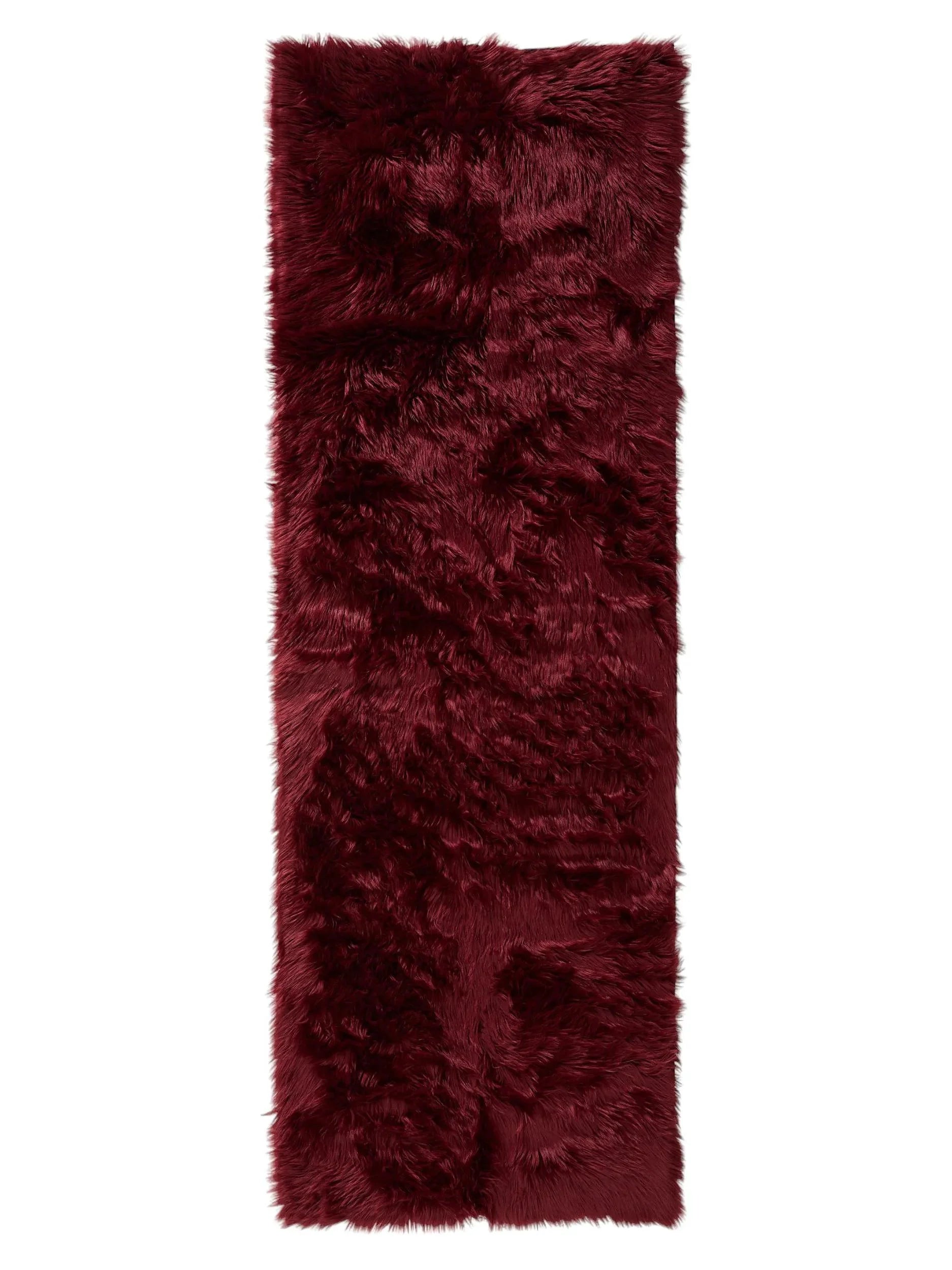 Covor Shaggy lavabil Nanuk Bordeaux