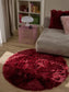 Covor Shaggy lavabil Nanuk Bordeaux