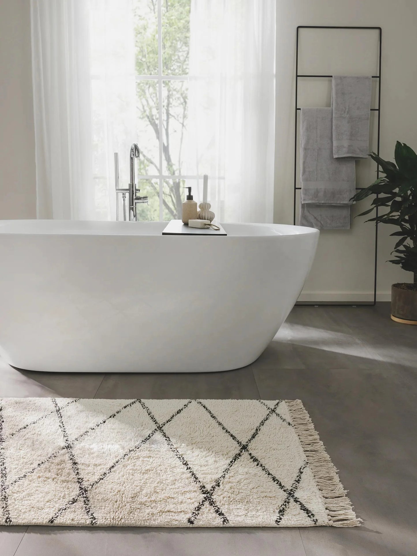 Covor de baie Naomi Cream