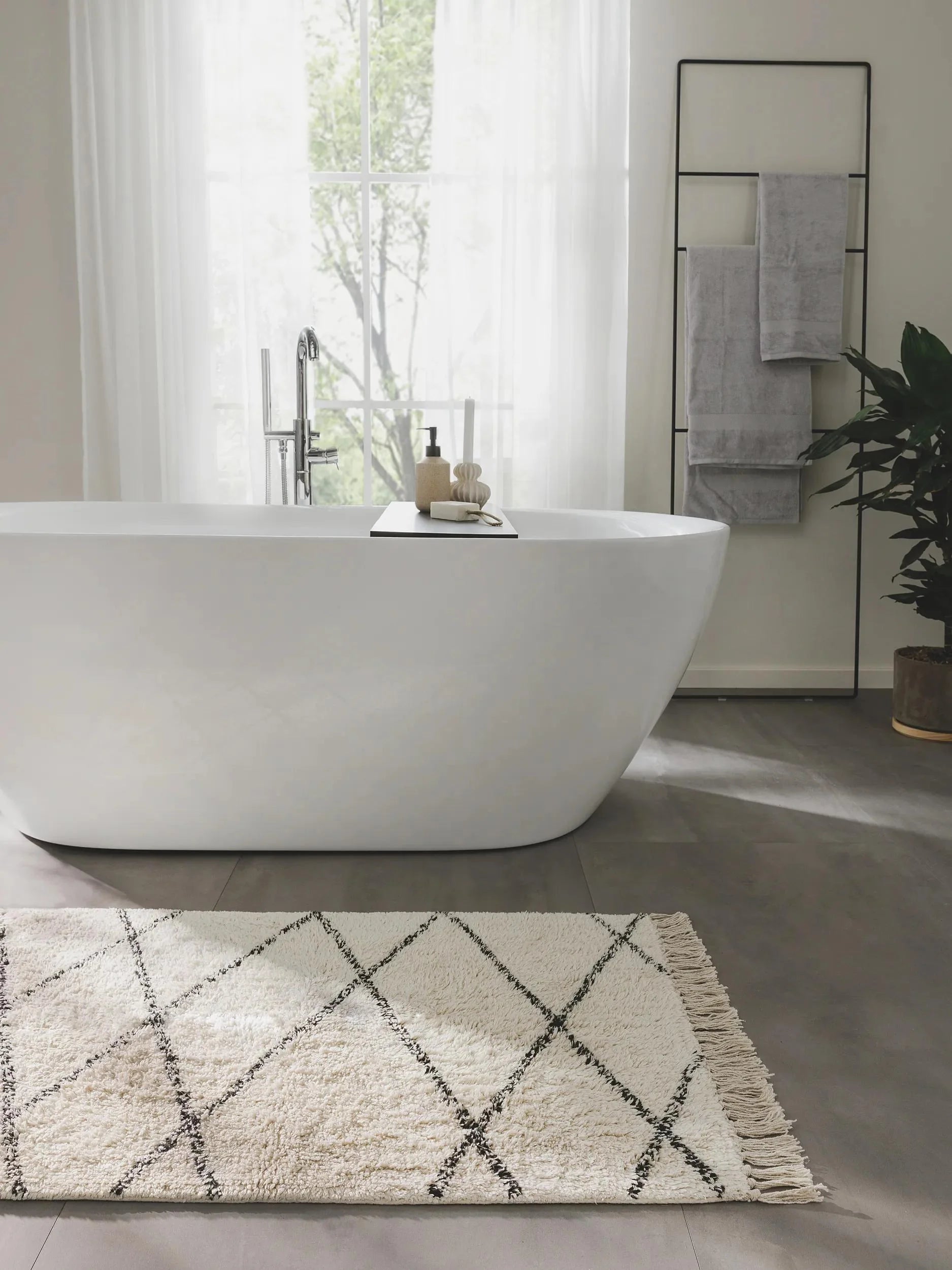 Covor de baie Naomi Cream