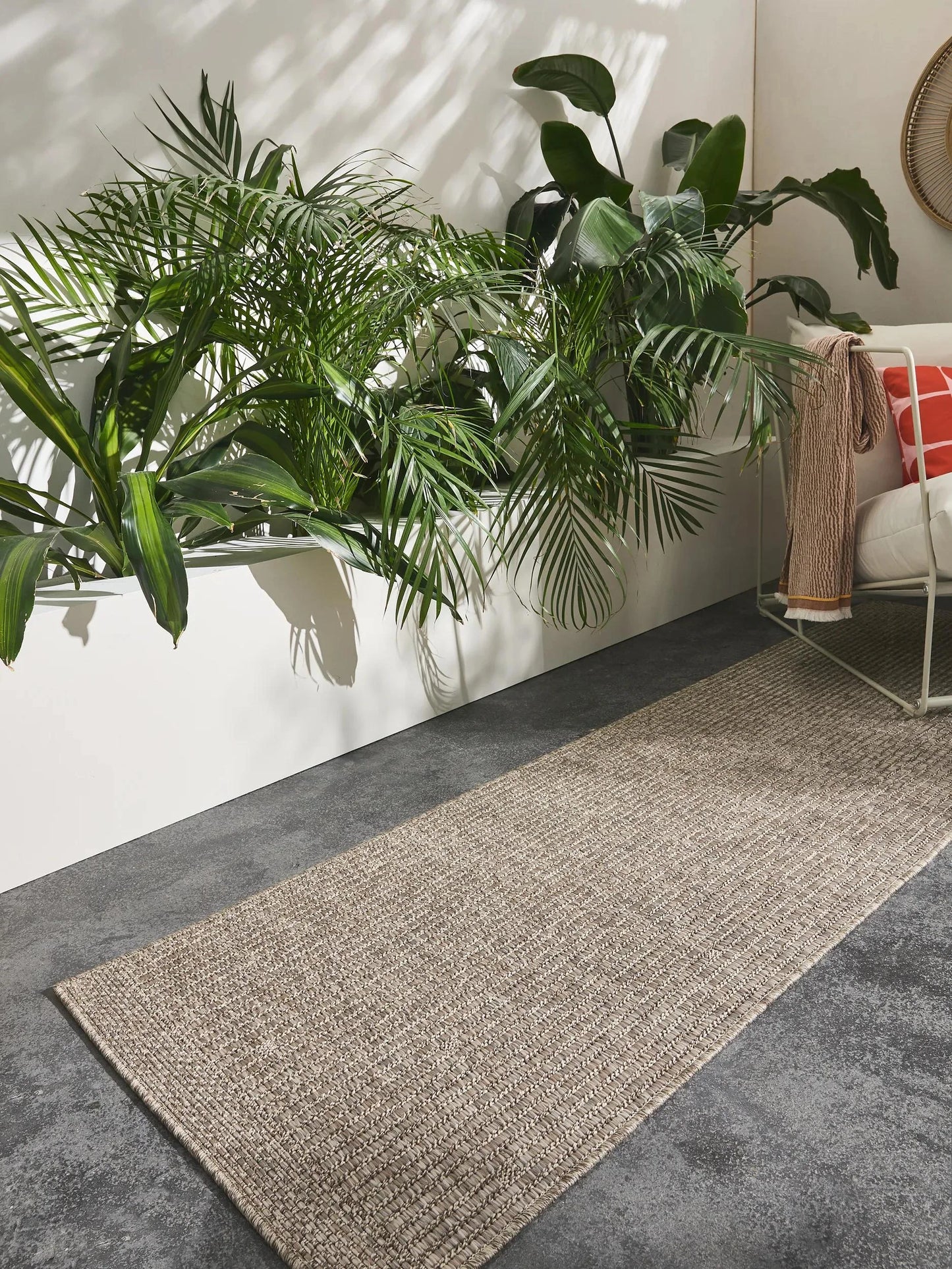 Covoraș îngust/preș - interior/exterior Naoto Beige 