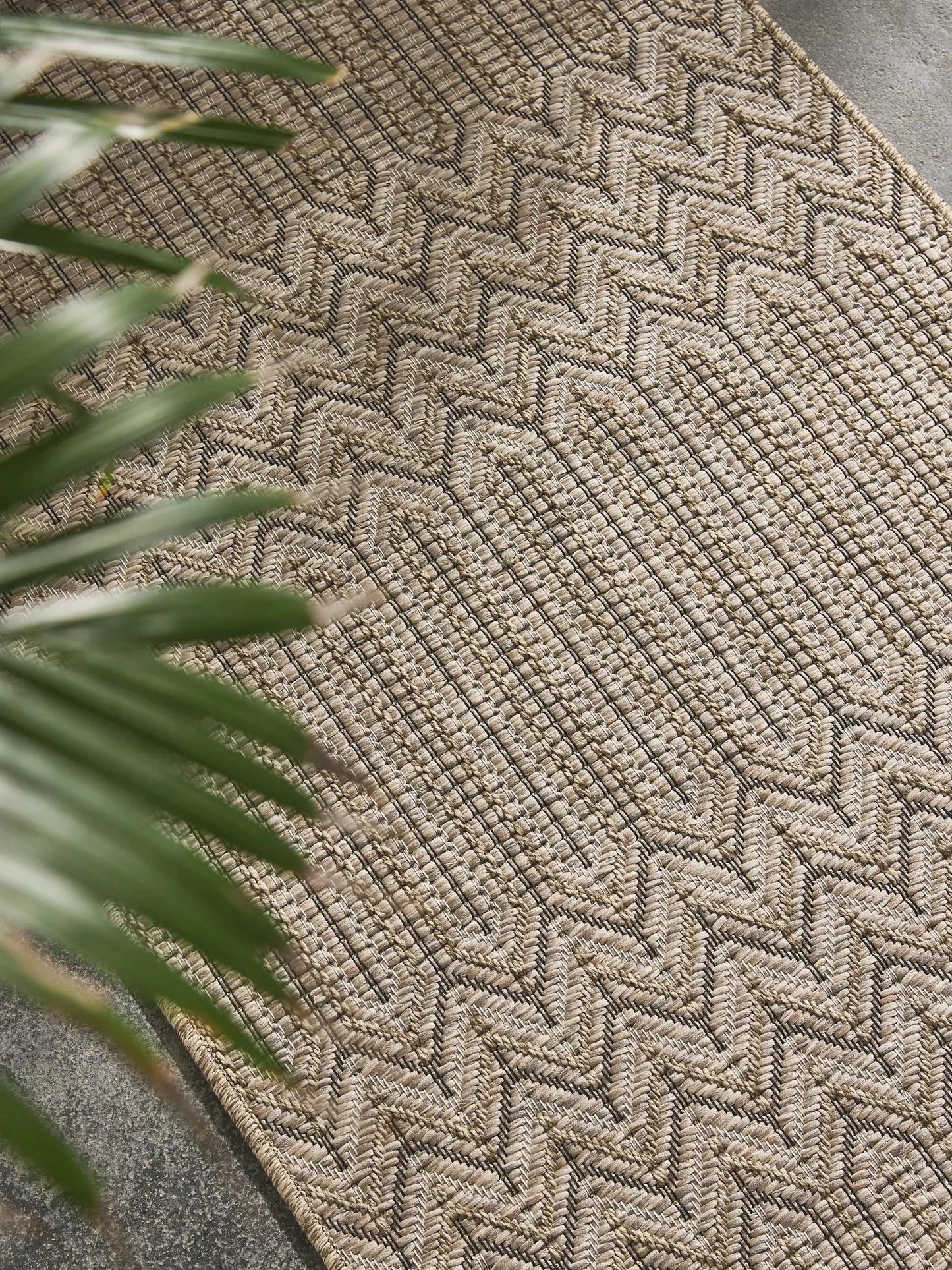 Covoraș îngust/preș - interior/exterior Naoto Beige 
