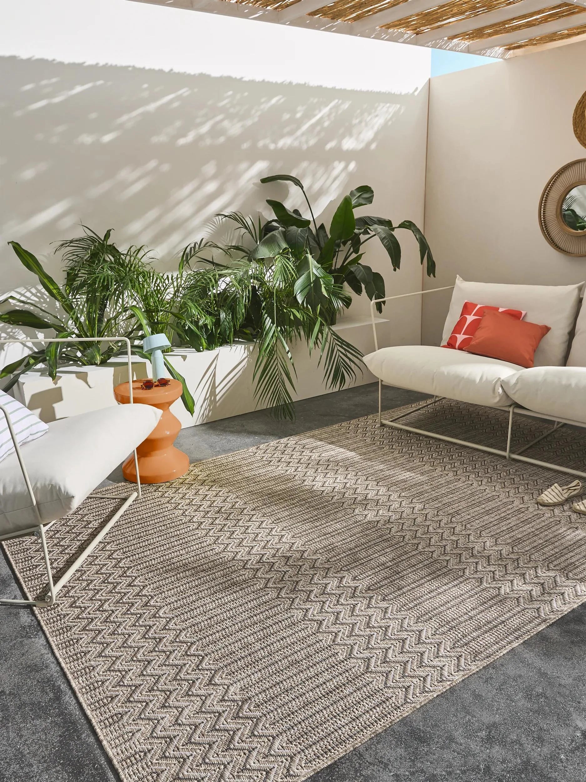 Covor interior/exterior Naoto Beige 