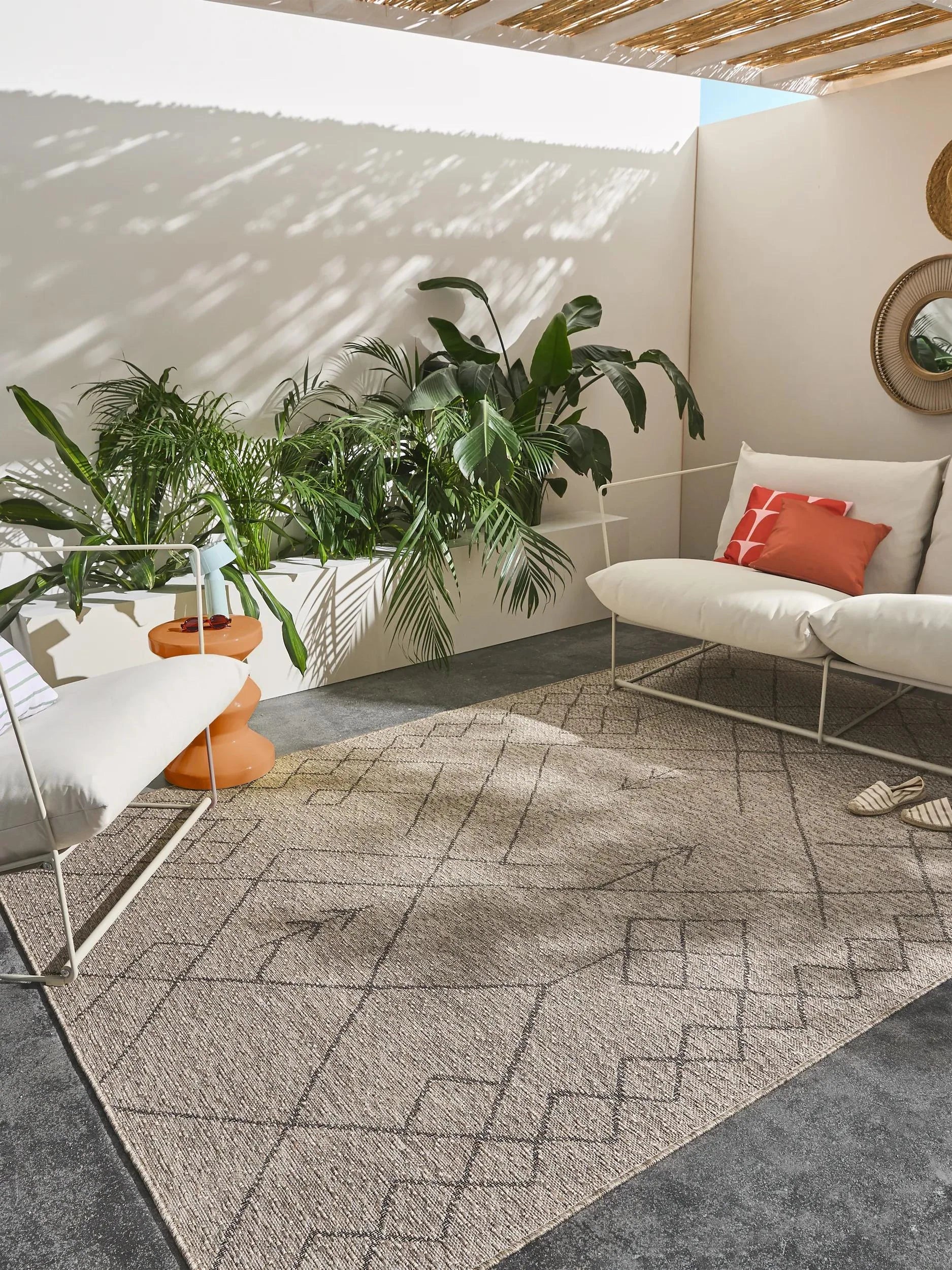 Covor interior/exterior Naoto Beige 
