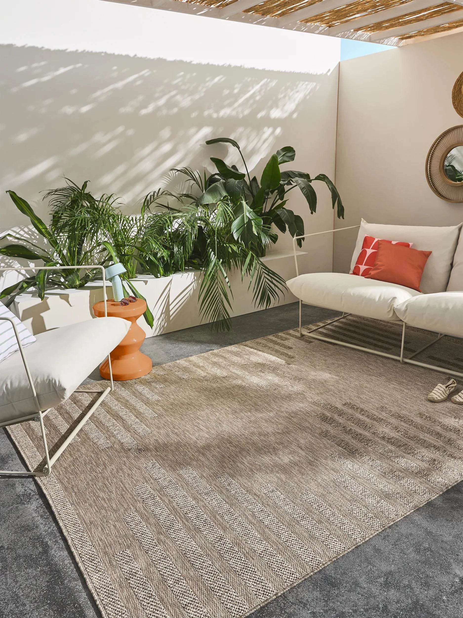 Covor interior/exterior Naoto Beige 