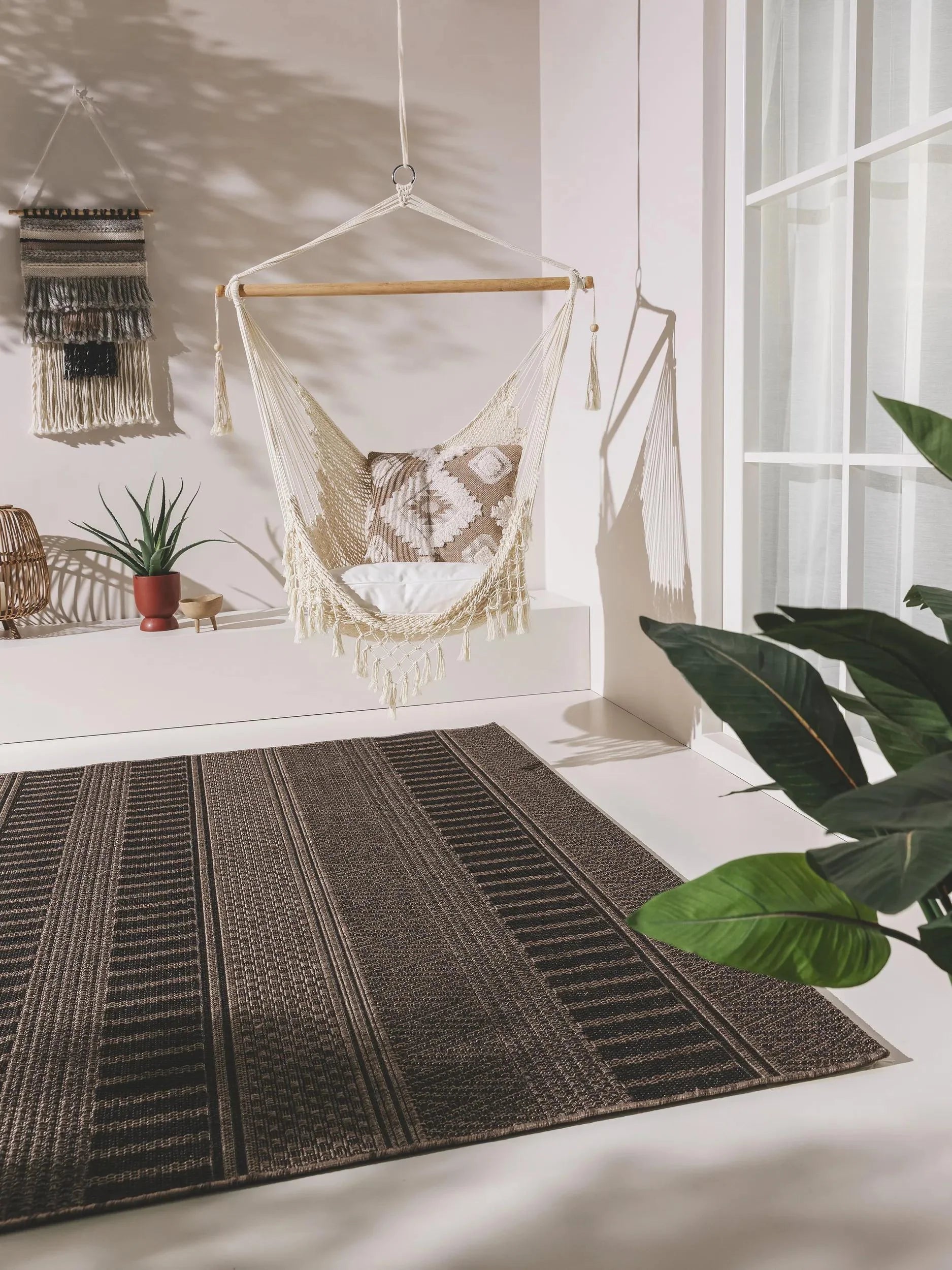 Covor interior/exterior Naoto Charcoal