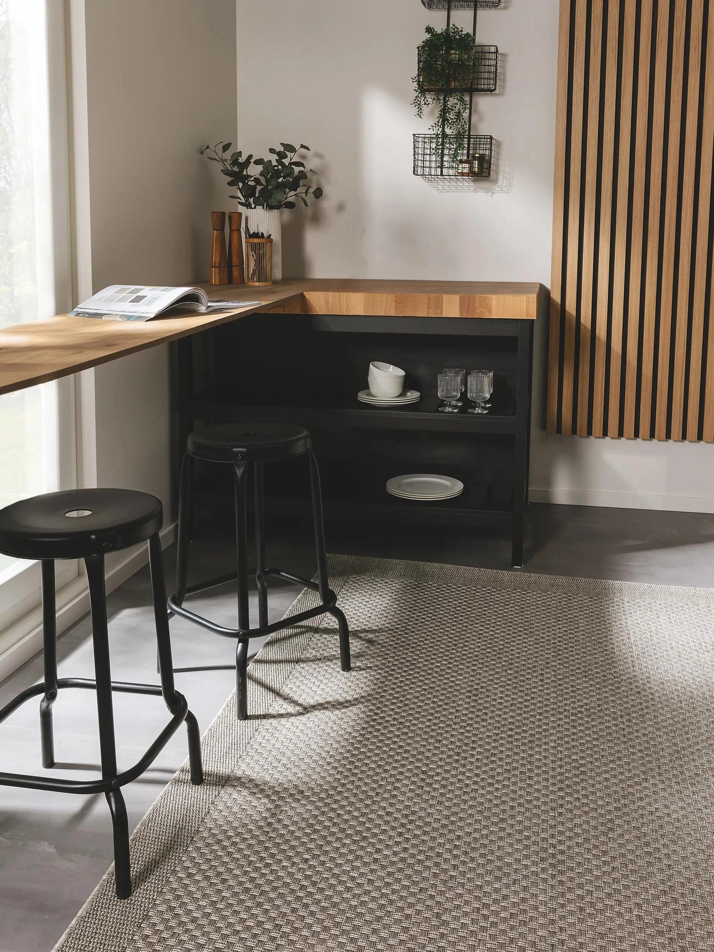 Covor interior/exterior Naoto Light Grey