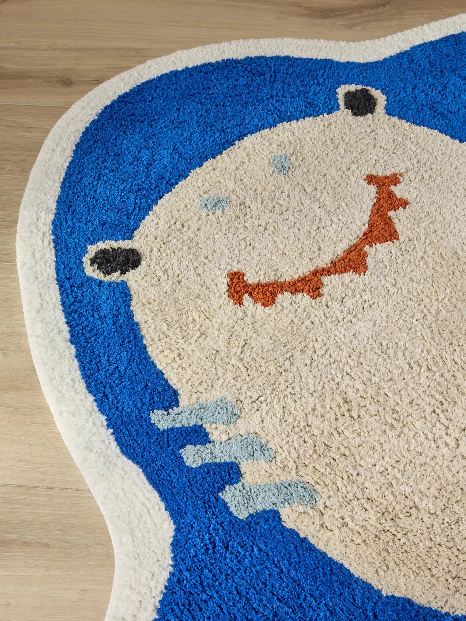 Washable Covor pentru copii Narius Blue