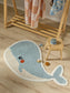Washable Covor pentru copii Narius Light Blue