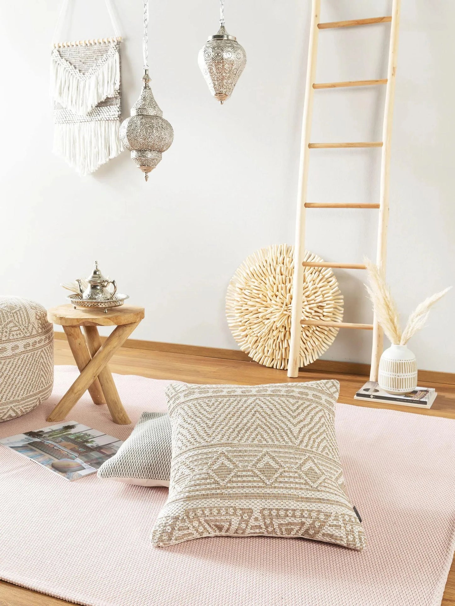 Față de pernă Naxos Cream/Taupe