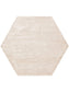 Covor din vâscoză Hexagon Nela Ivory 
