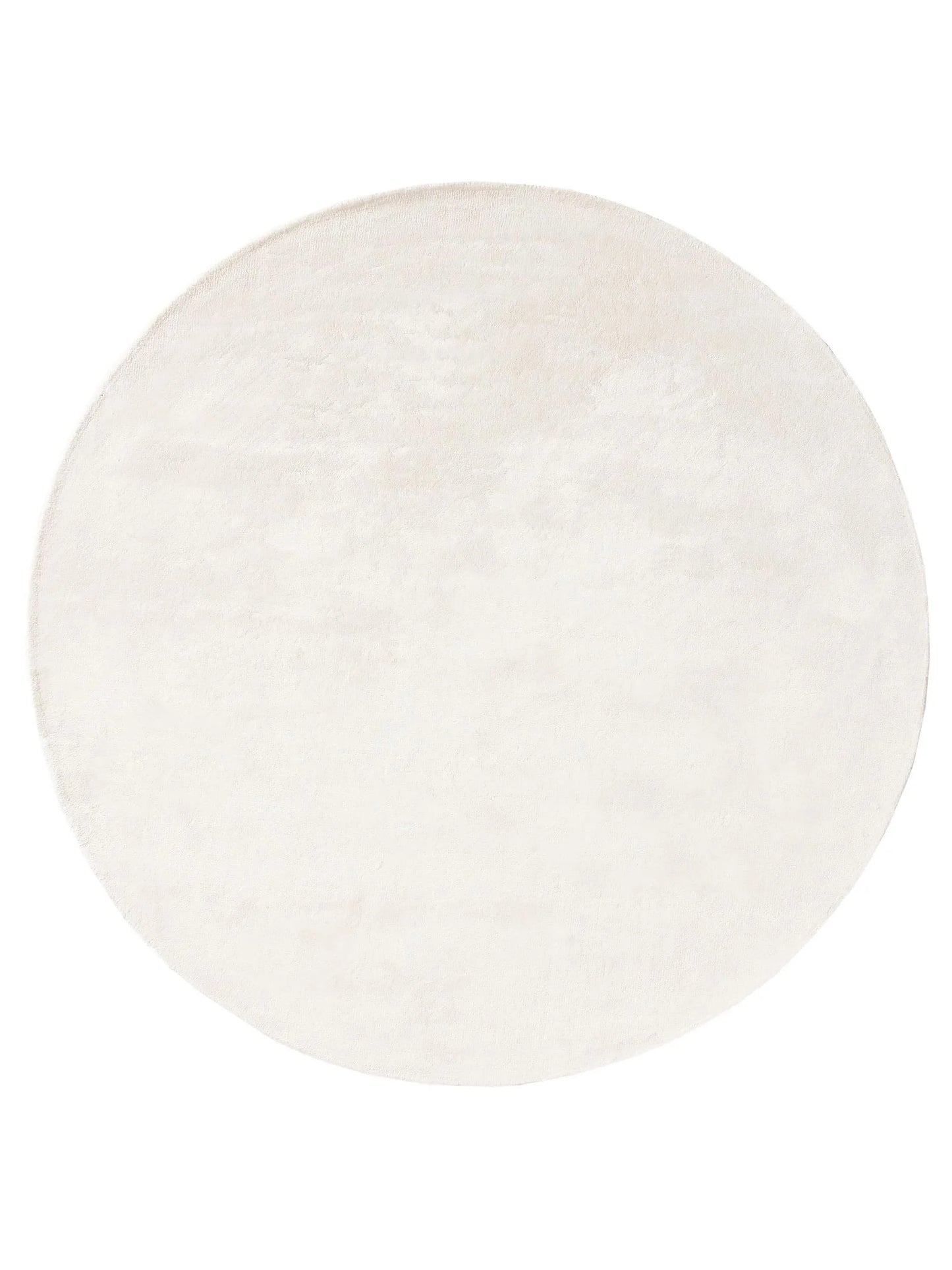 Covor din vâscoză Round Nela Ivory 