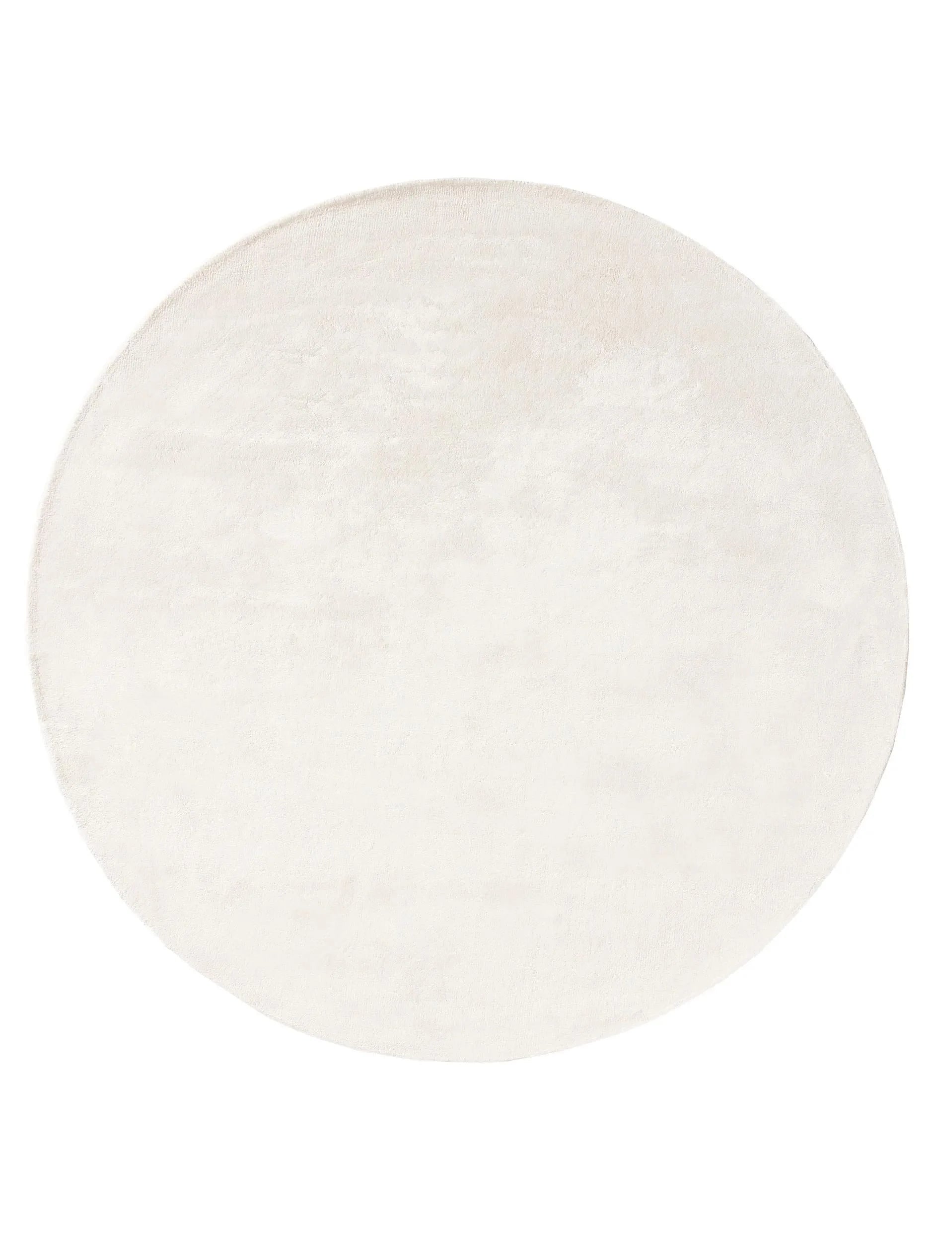 Covor din vâscoză Round Nela Ivory 