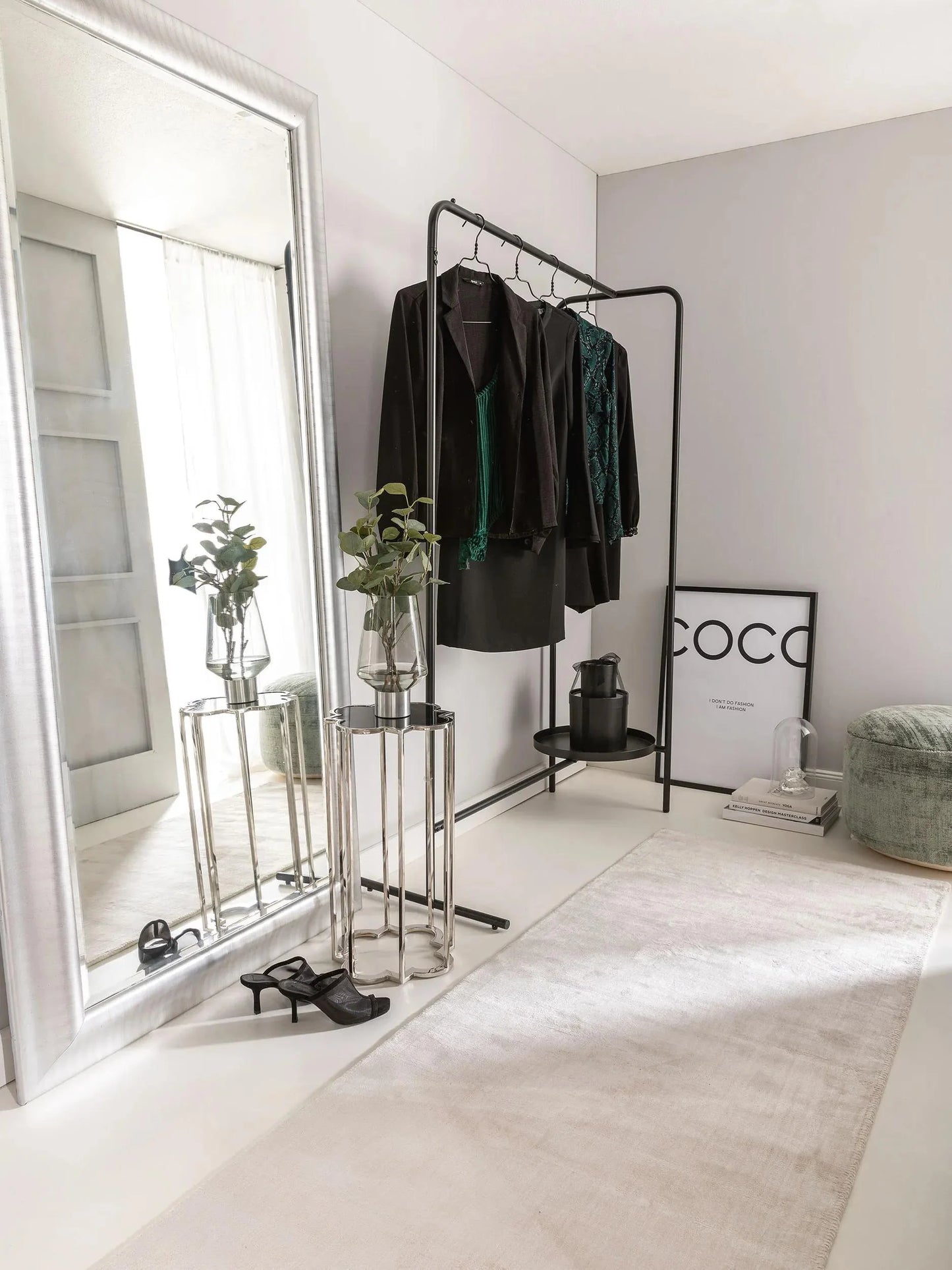 Covor din vâscoză Nela Ivory 