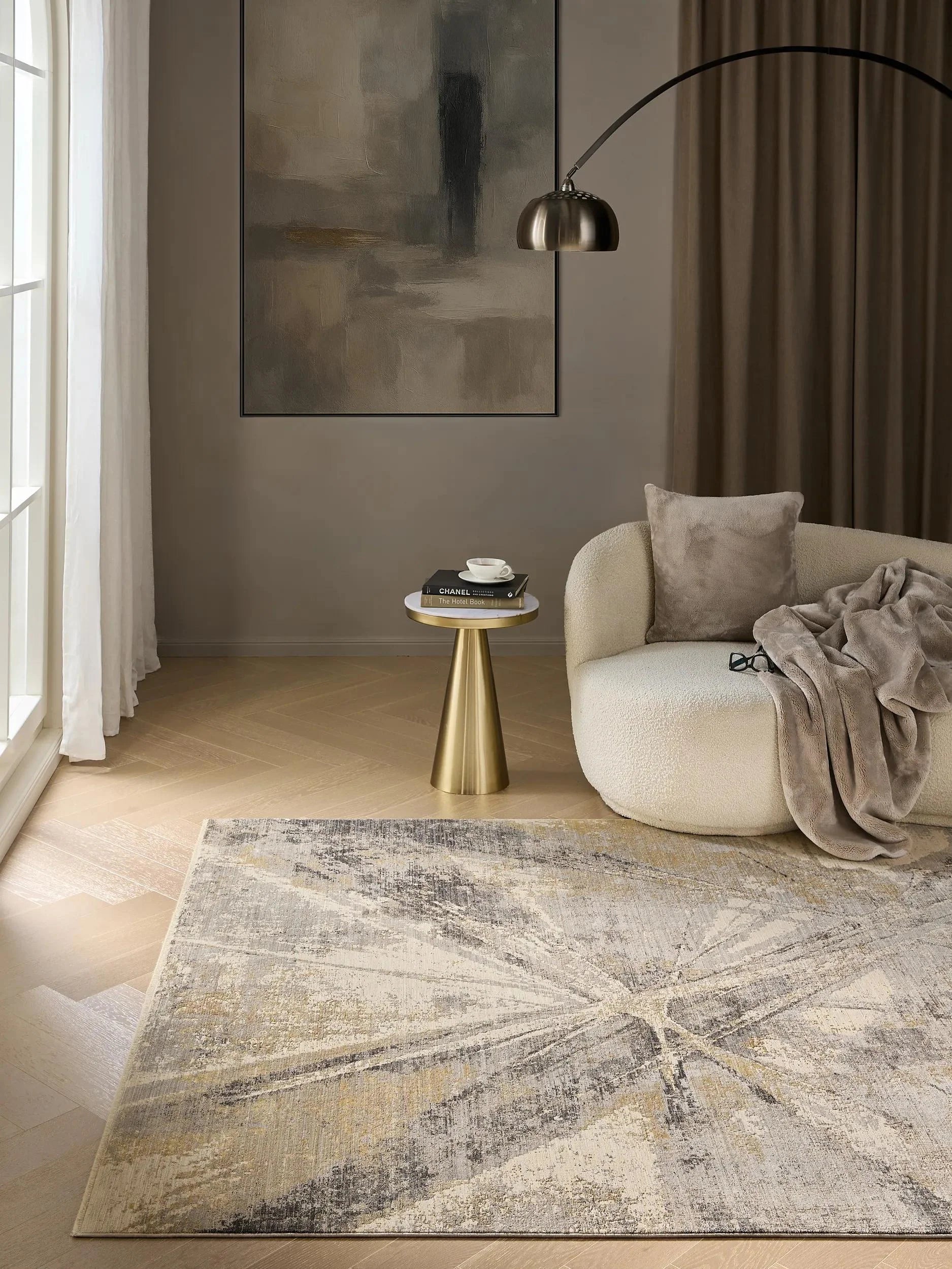 Covor Nero Beige/Grey