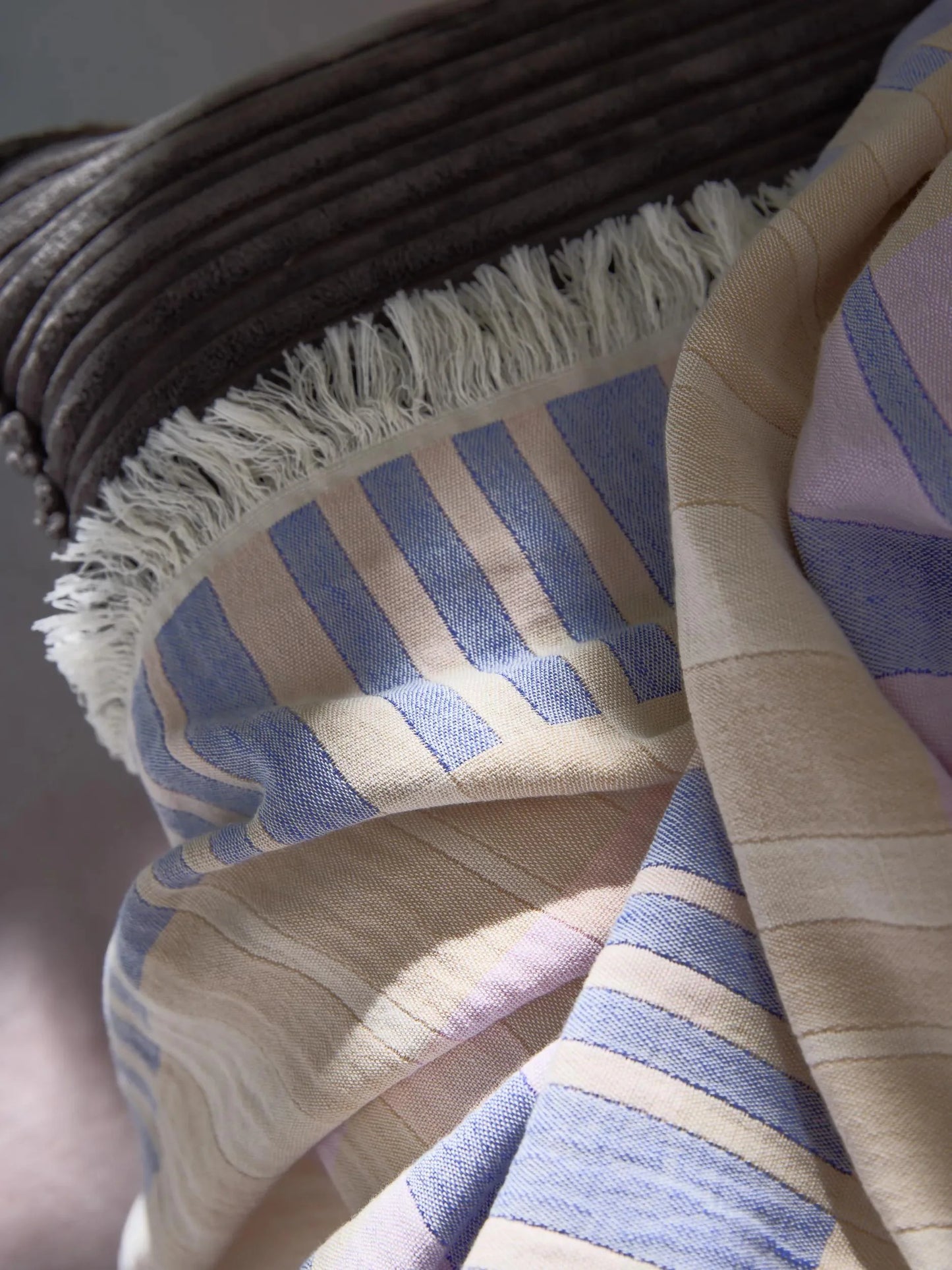 Cotton Pătură Nico Multicolour/Purple