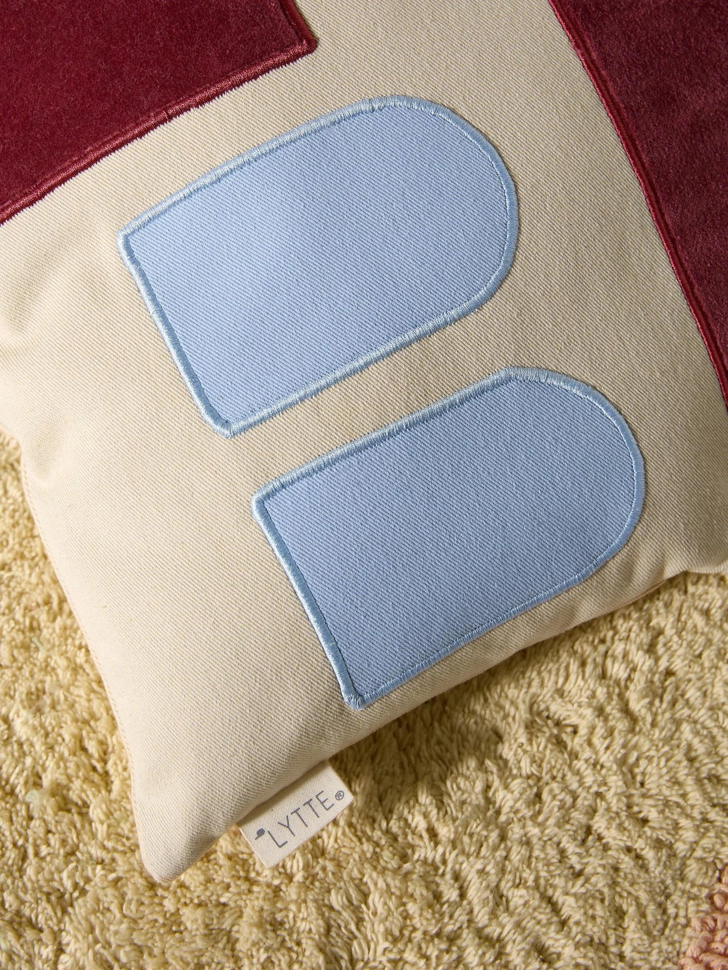 Pernă Niels Beige/Red