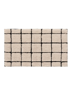 Covor de baie Noa Cream/Black