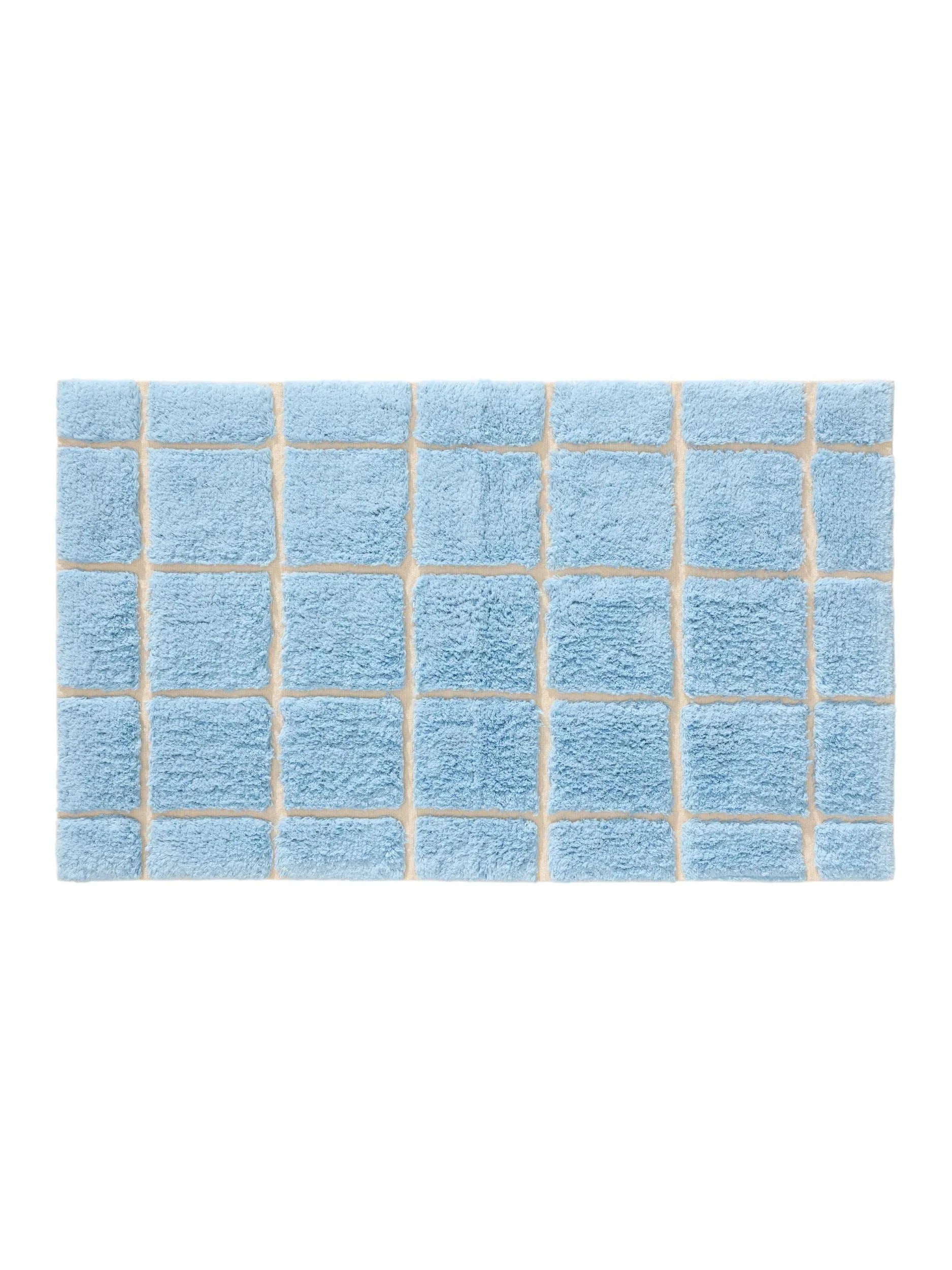 Covor de baie Noa Blue/Cream